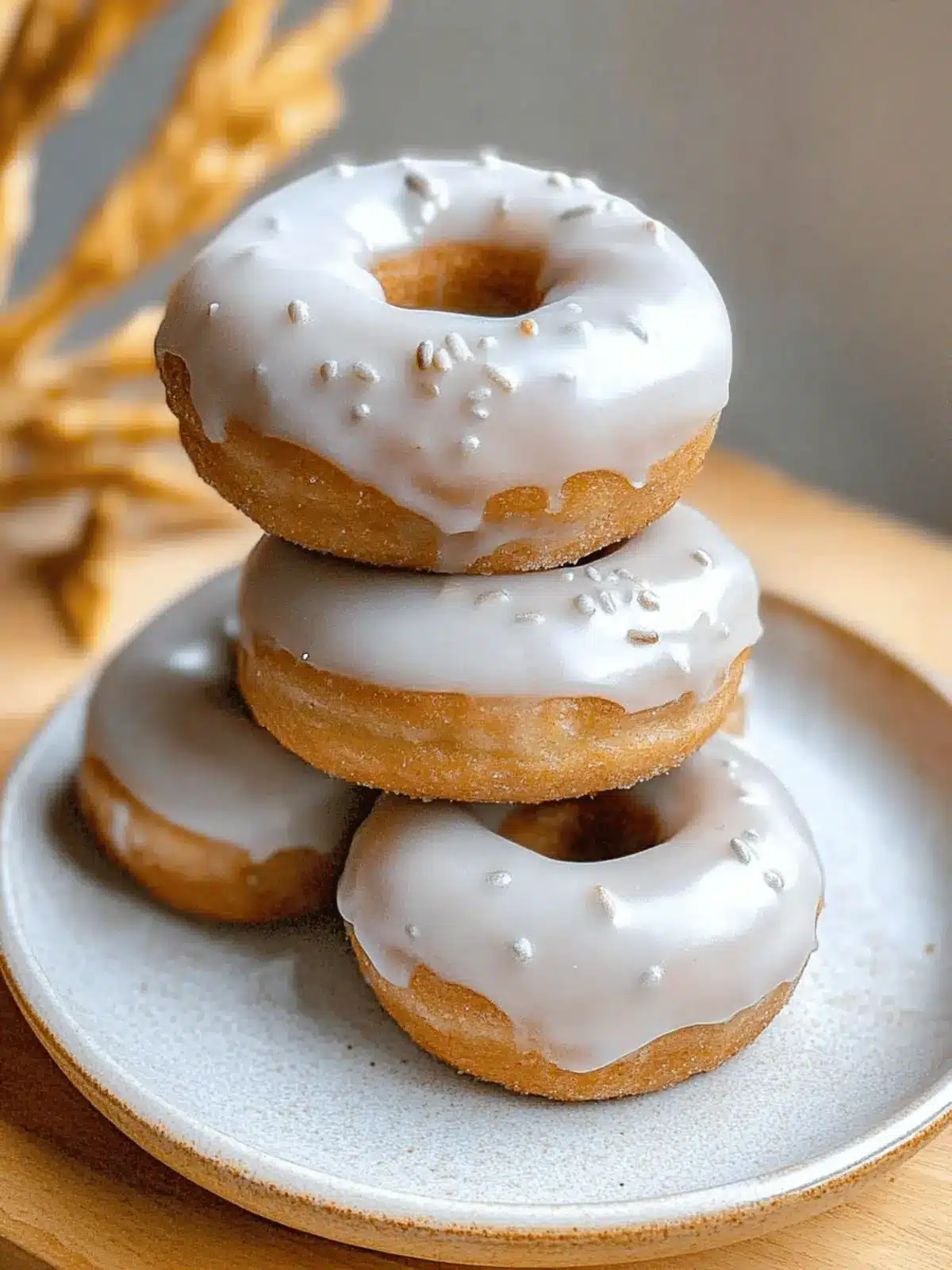 No Bake Vegan Protein Glazed Donuts for Guilt-Free Indulgence 3 No Bake Vegan Protein Glazed Donuts
