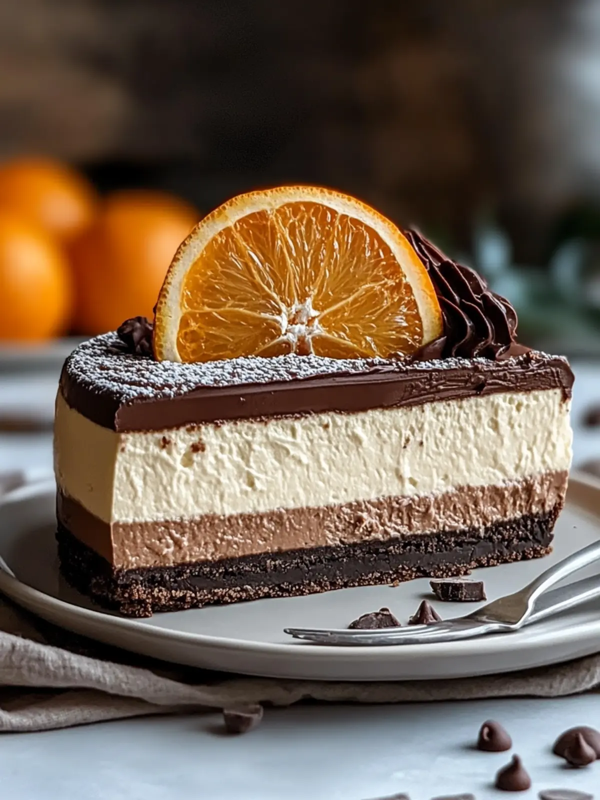 Decadent Chocolate Orange Cheesecake to Wow Your Guests 2 Decadent Chocolate Orange Cheesecake