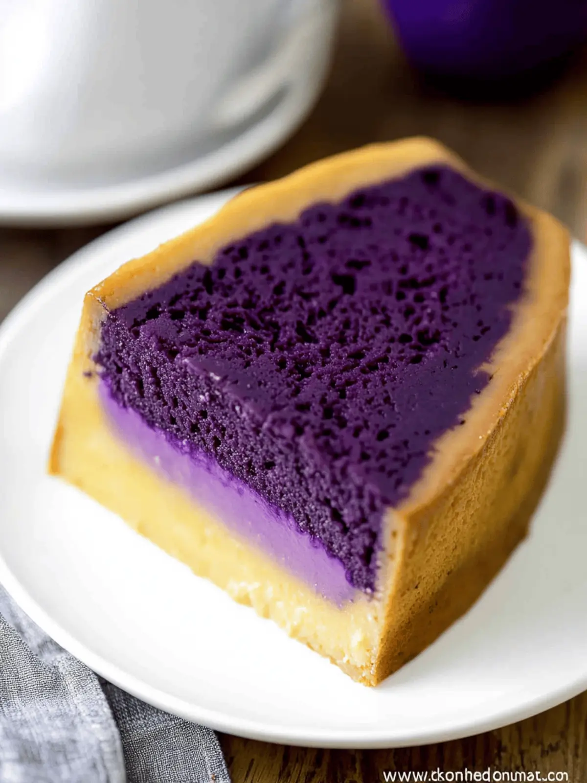 Ube Cake Flan: A Delectable Twist on Filipino Delight 4 Ube Cake Flan