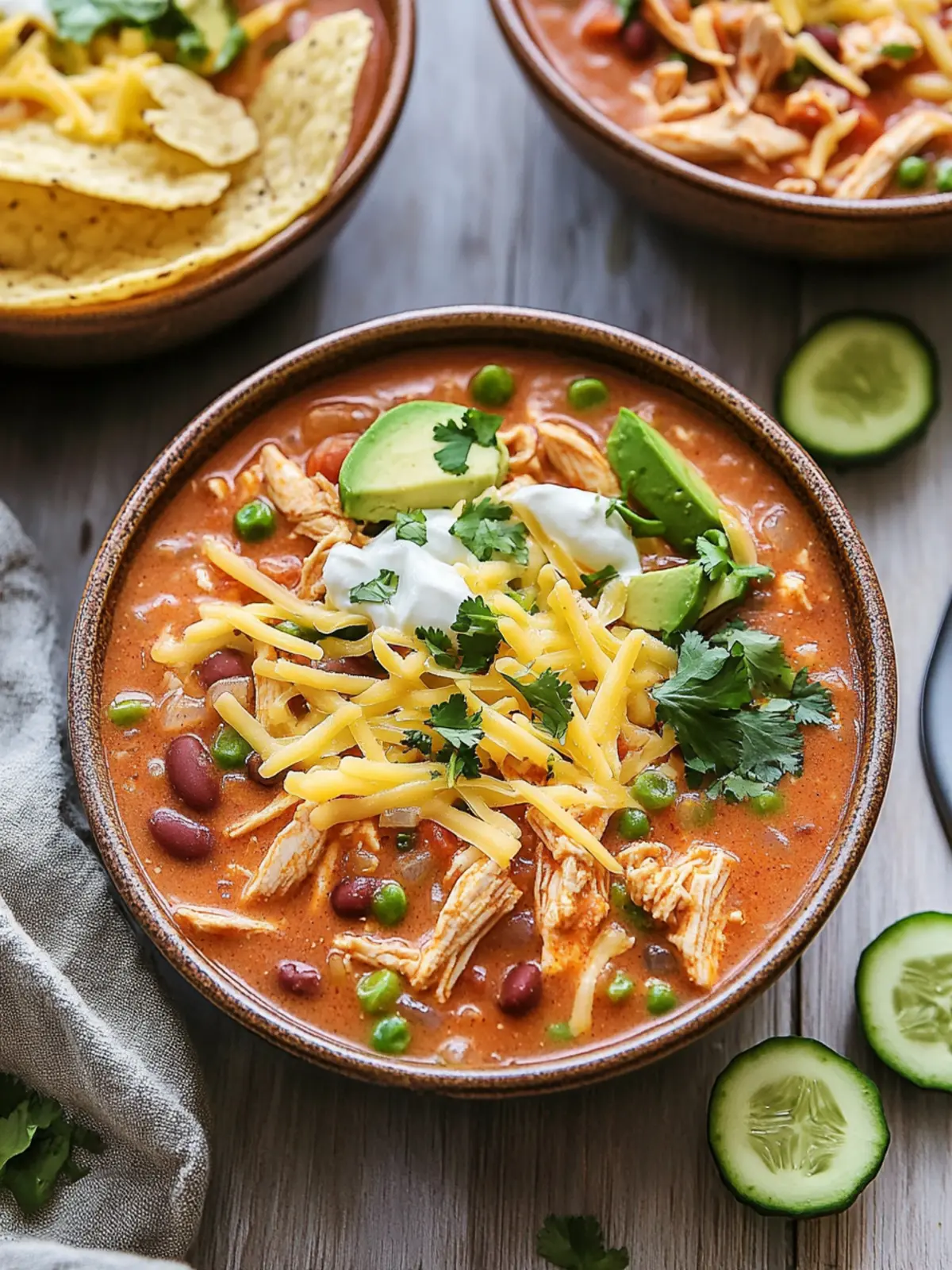 Ultimate Comfort: Slow Cooker Buffalo Chicken Chili Delight 3 Slow Cooker Buffalo Chicken Chili