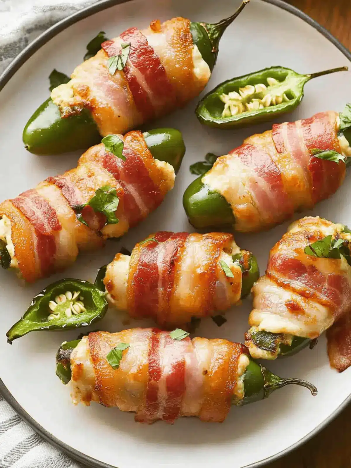 Bacon-Wrapped Jalapeno Poppers for Ultimate Snack Bliss 2 Bacon-Wrapped Jalapeno Poppers