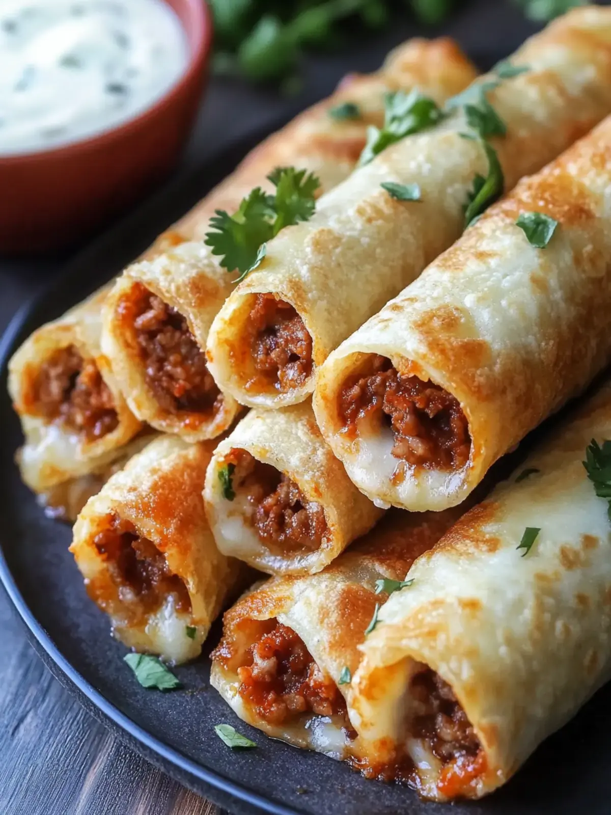 Crispy Cheesy Beef Taquitos: A Snack You ll Love at Home 2 Crispy Cheesy Beef Taquitos