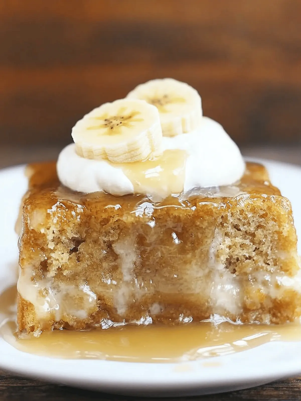 Irresistible Sticky Banana Bread Pudding Cake Recipe You ll Love 2 Sticky Banana Bread Pudding Cake