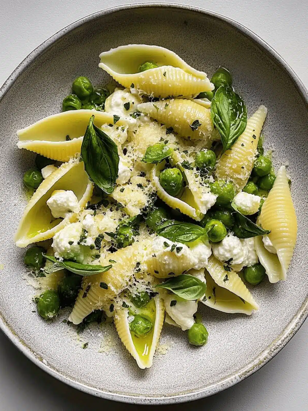 Delicious Conchiglioni with Ricotta and Petits Pois Made Easy 2 Conchiglioni with ricotta and petits pois