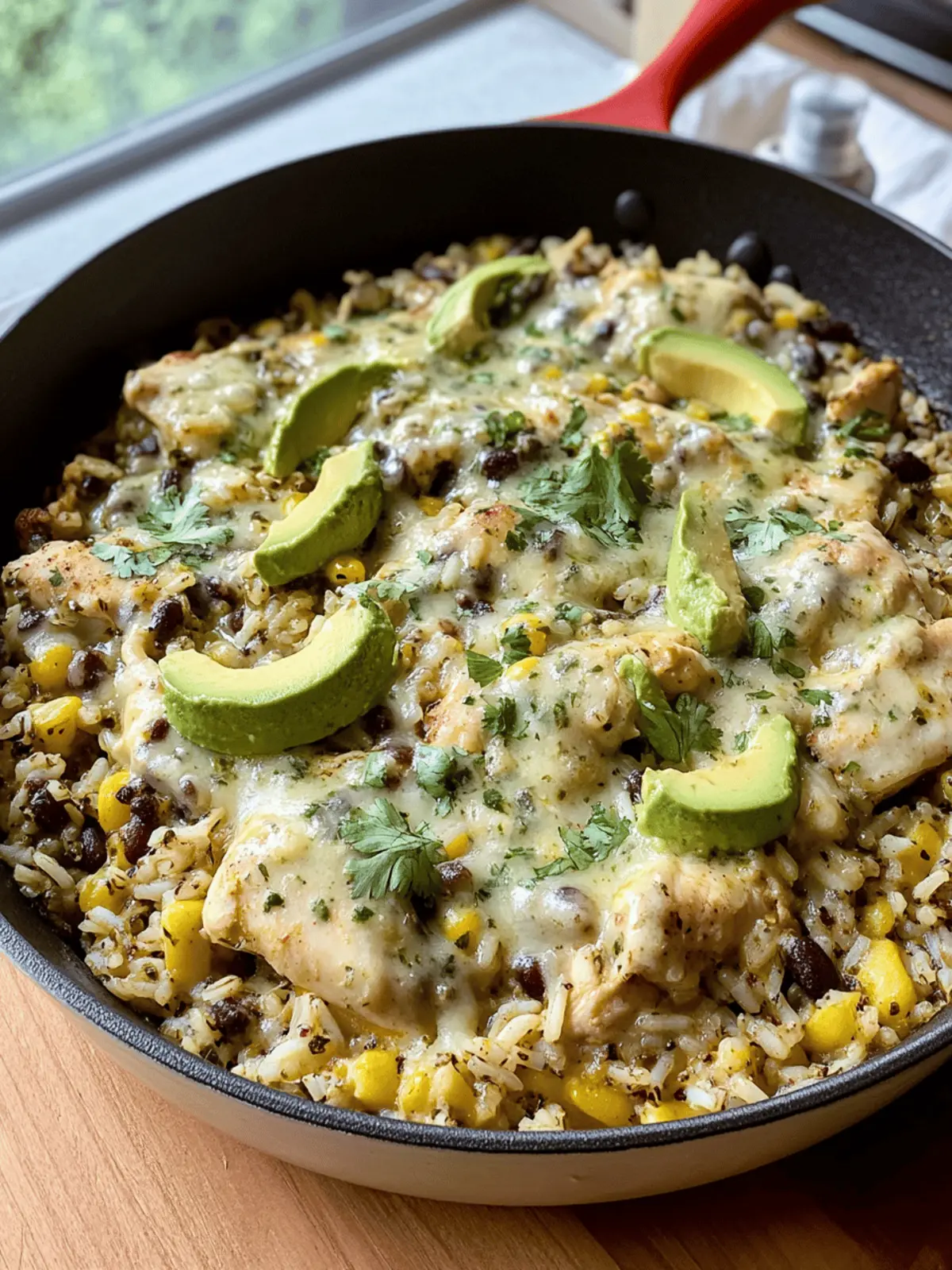 Salsa Verde Chicken & Rice Skillet: Easy One-Pan Delight 2 Salsa Verde Chicken & Rice Skillet