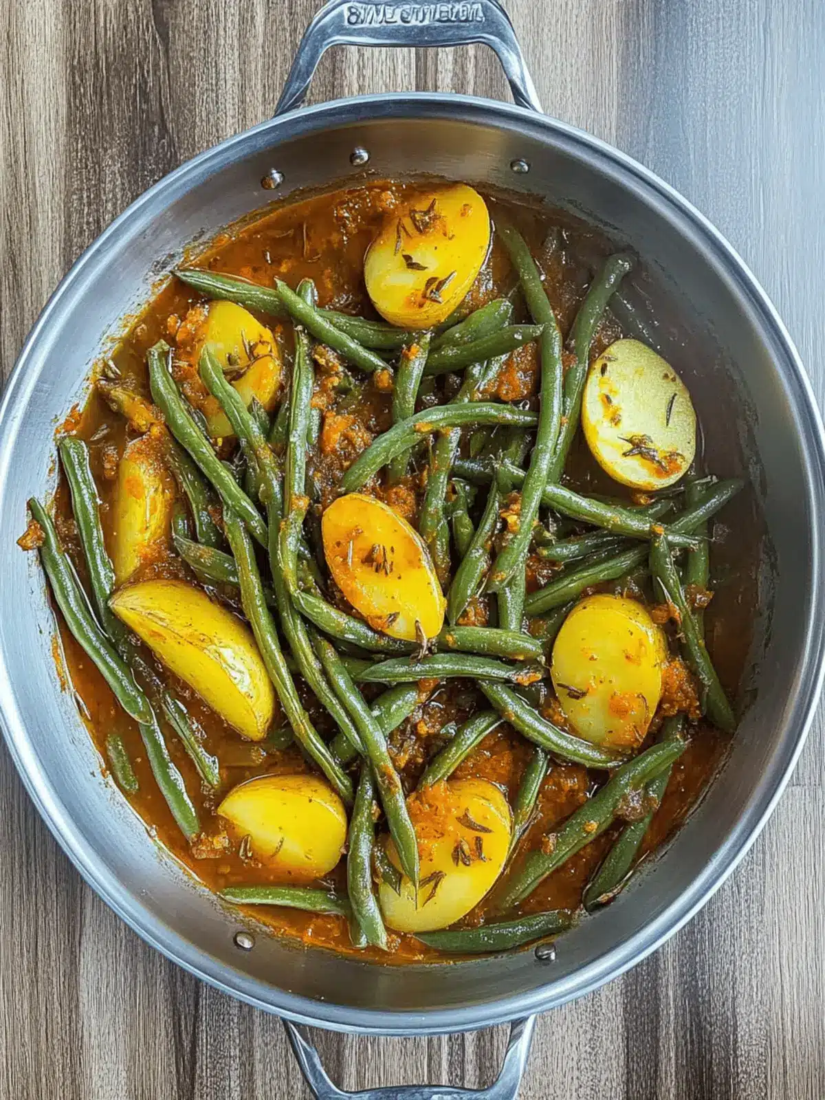 Savor Greek Green Beans with Potatoes: A Hearty Vegan Delight 2 Greek Green Beans with Potatoes