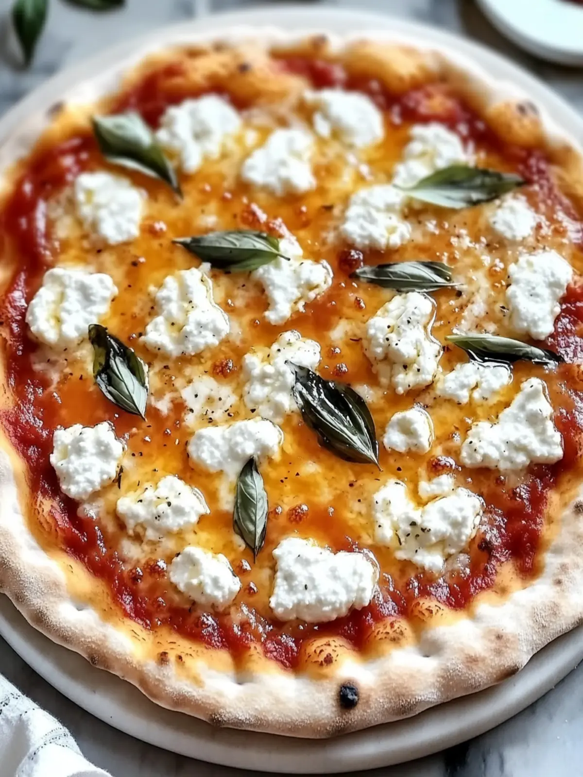 Hot Honey Ricotta Pizza: A Sweet and Savory Delight! 3 Hot Honey Ricotta Pizza