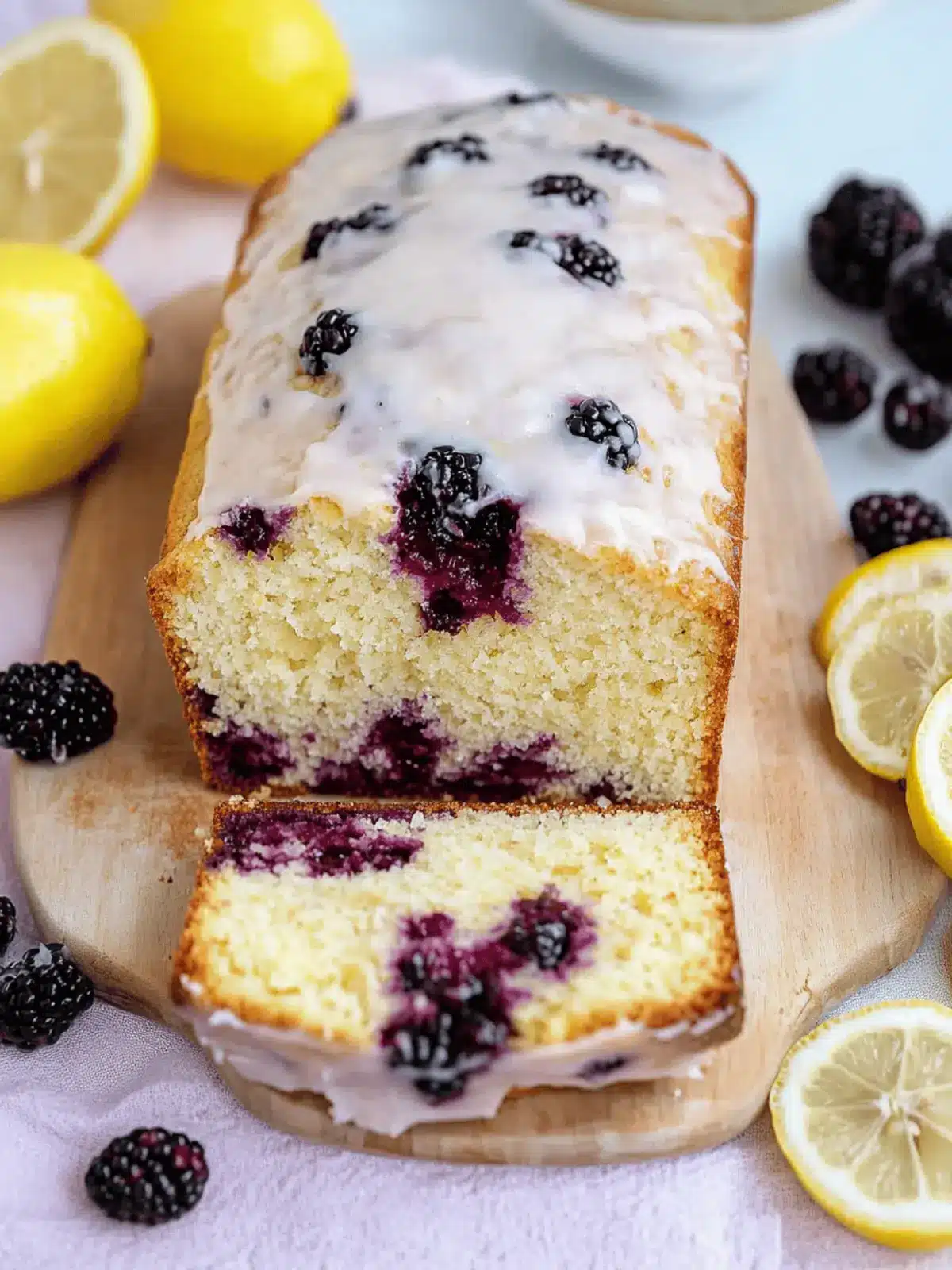 Lemon Blackberry Loaf: A Bright Bake Everyone Will Love 4 Lemon Blackberry Loaf