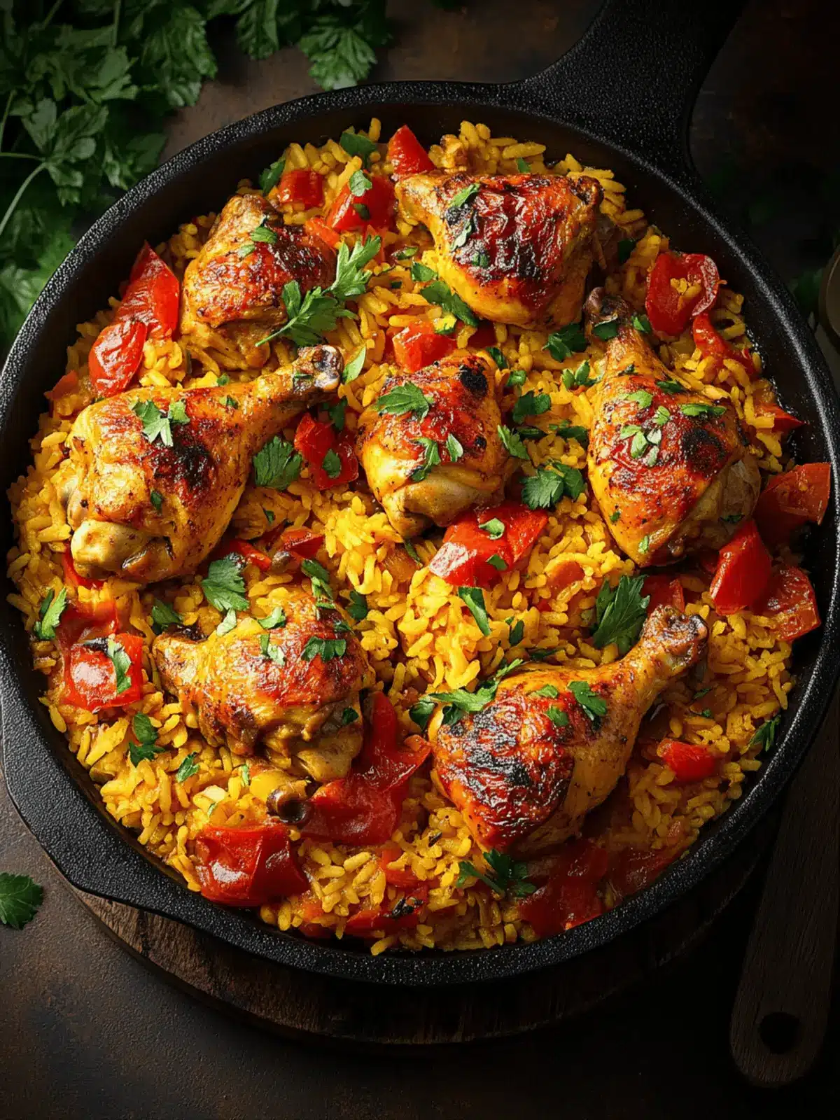Savory Arroz con Pollo: A Flavorful Family Gathering Dish 3 Arroz con Pollo