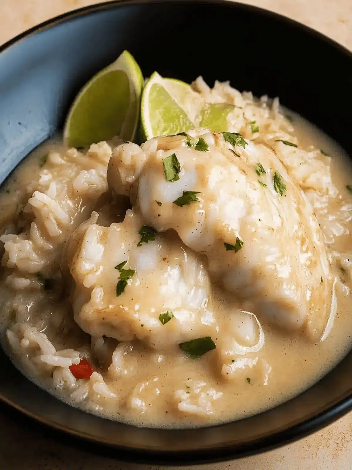 Miso-Coconut Poached Cod with Pandan Rice: A Flavor Delight 2 Miso-Coconut Poached Cod with Pandan Rice