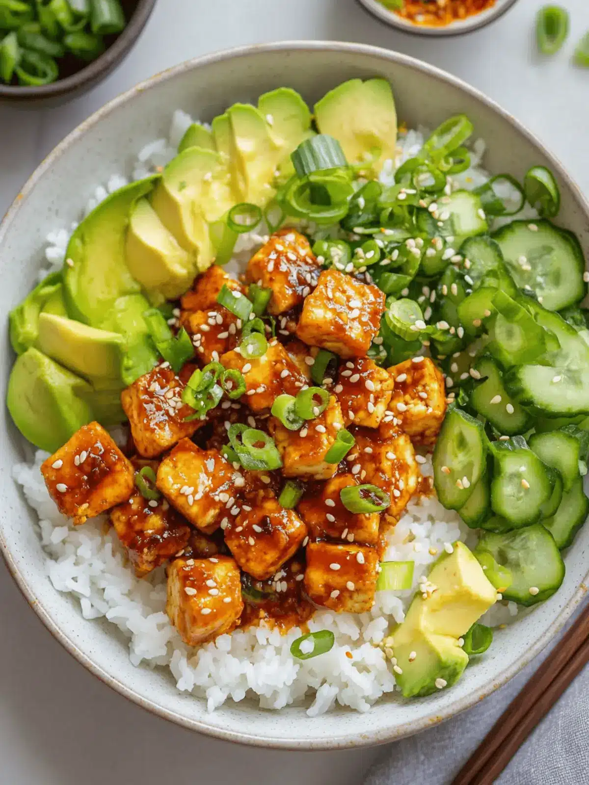 Chili Crisp Tofu Bowls for a Flavorful Weeknight Meal 2 Chili Crisp Tofu Bowls