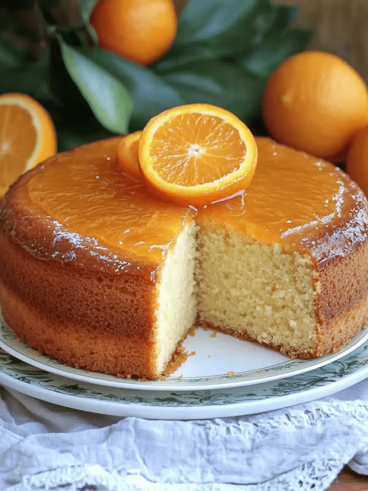 Sicilian Whole Orange Cake: A Moist Citrus Sensation! 2 Sicilian Whole Orange Cake: A Moist Citrus Sensation!