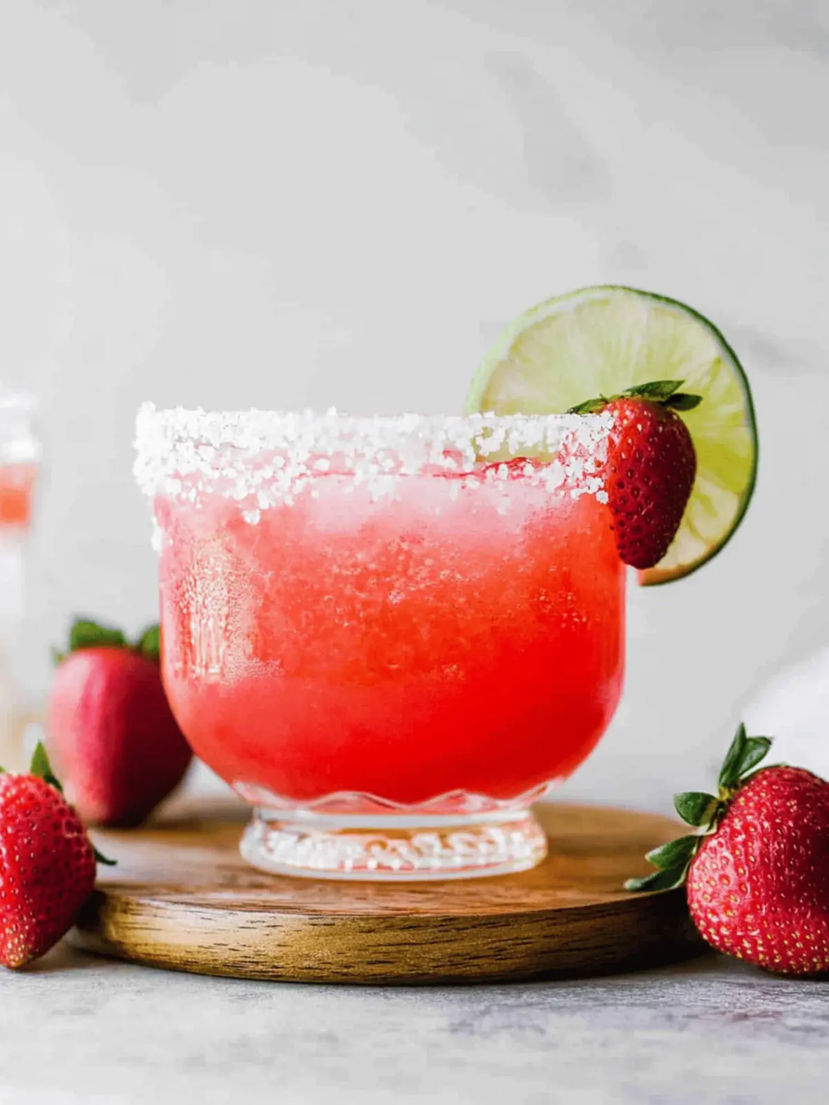 Strawberry Lime Mocktail Margarita for a Refreshing Summer Sizzle 4 Strawberry Lime Mocktail Margarita