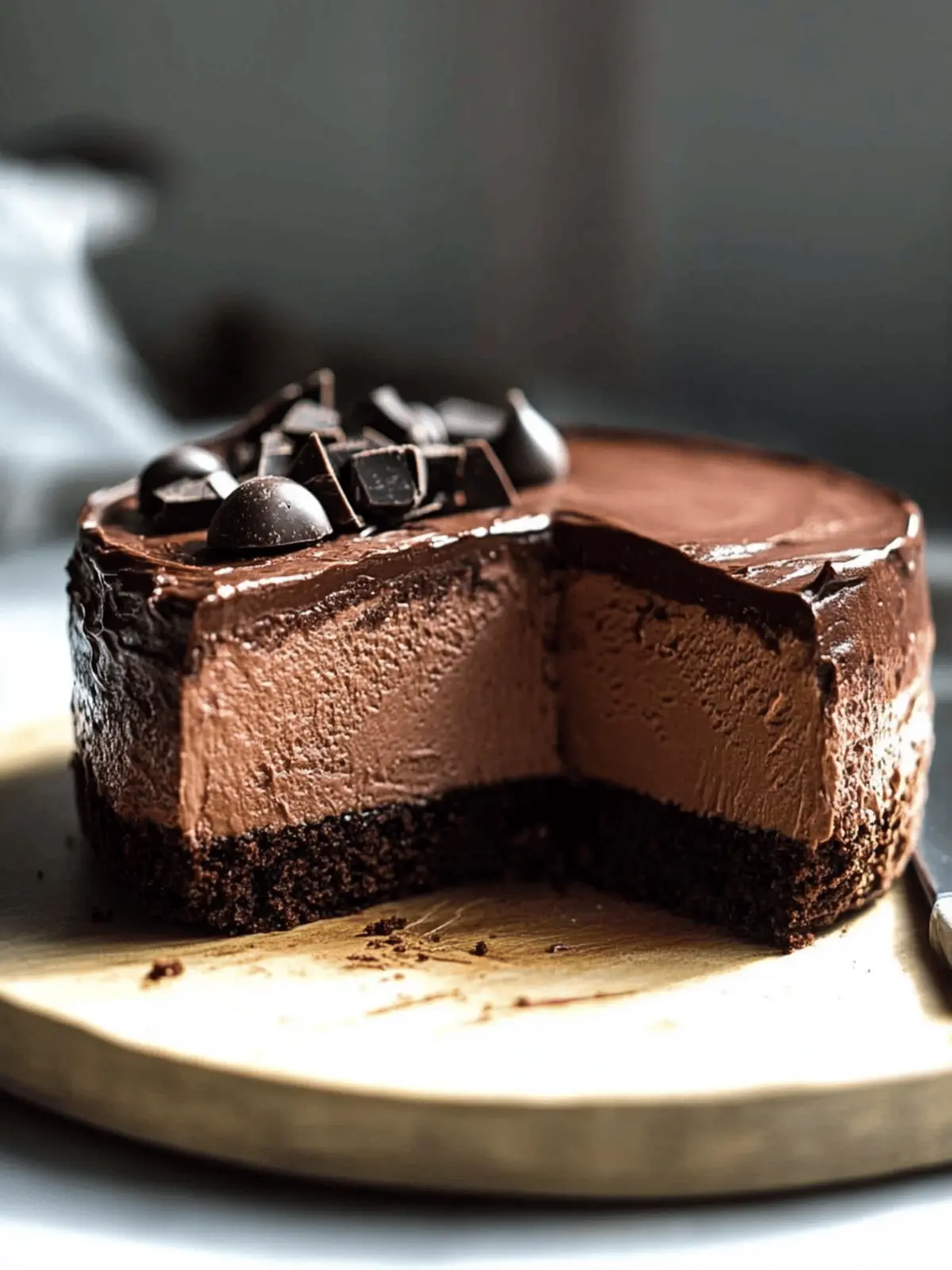 Decadent Easy Vegan Chocolate Mousse Cake You ll Adore 2 Easy Vegan Chocolate Mousse Cake
