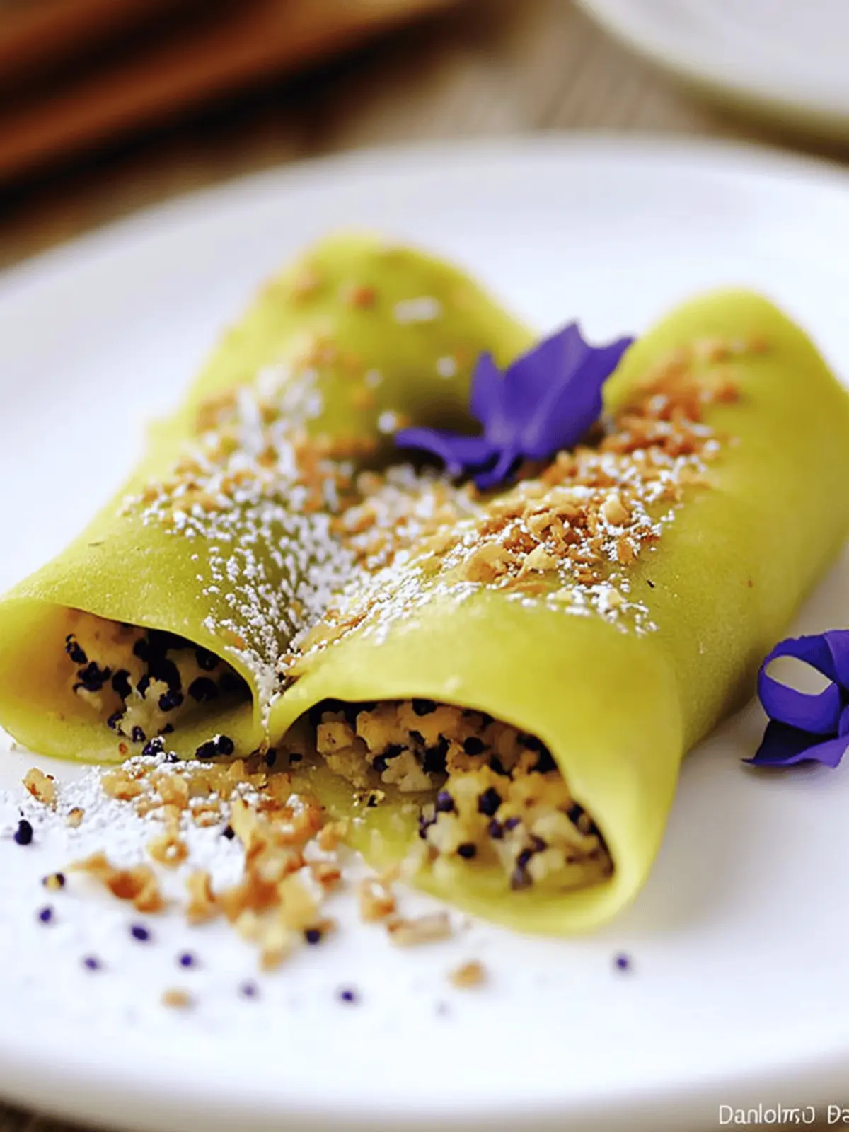 Delicious Coconut Pandan Crepes for a Taste of Nostalgia 2 Coconut Pandan Crepes