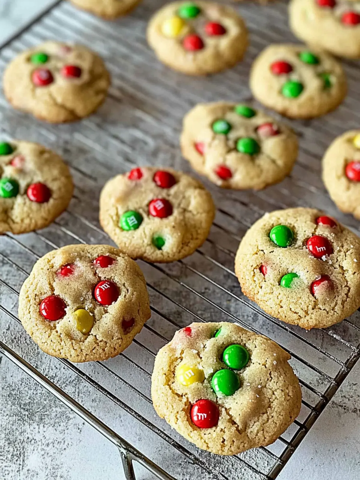 Christmas M&M Cookies That Bring Joy to Your Holidays 4 Christmas M&M Cookies