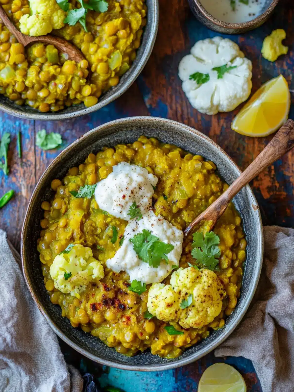 One Tray Lentil & Cauliflower Curry: Easy Comfort Food Bliss 3 One Tray Lentil & Cauliflower Curry