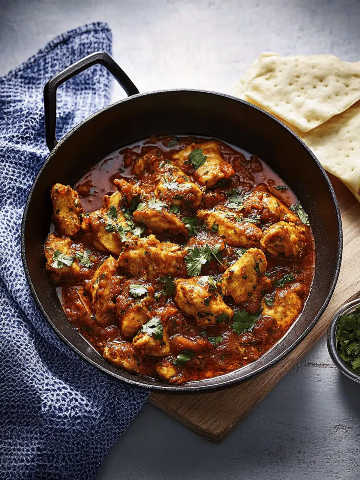 Savory Chicken Bhuna: A Cozy Delight for Weeknight Dinners 3 Chicken bhuna