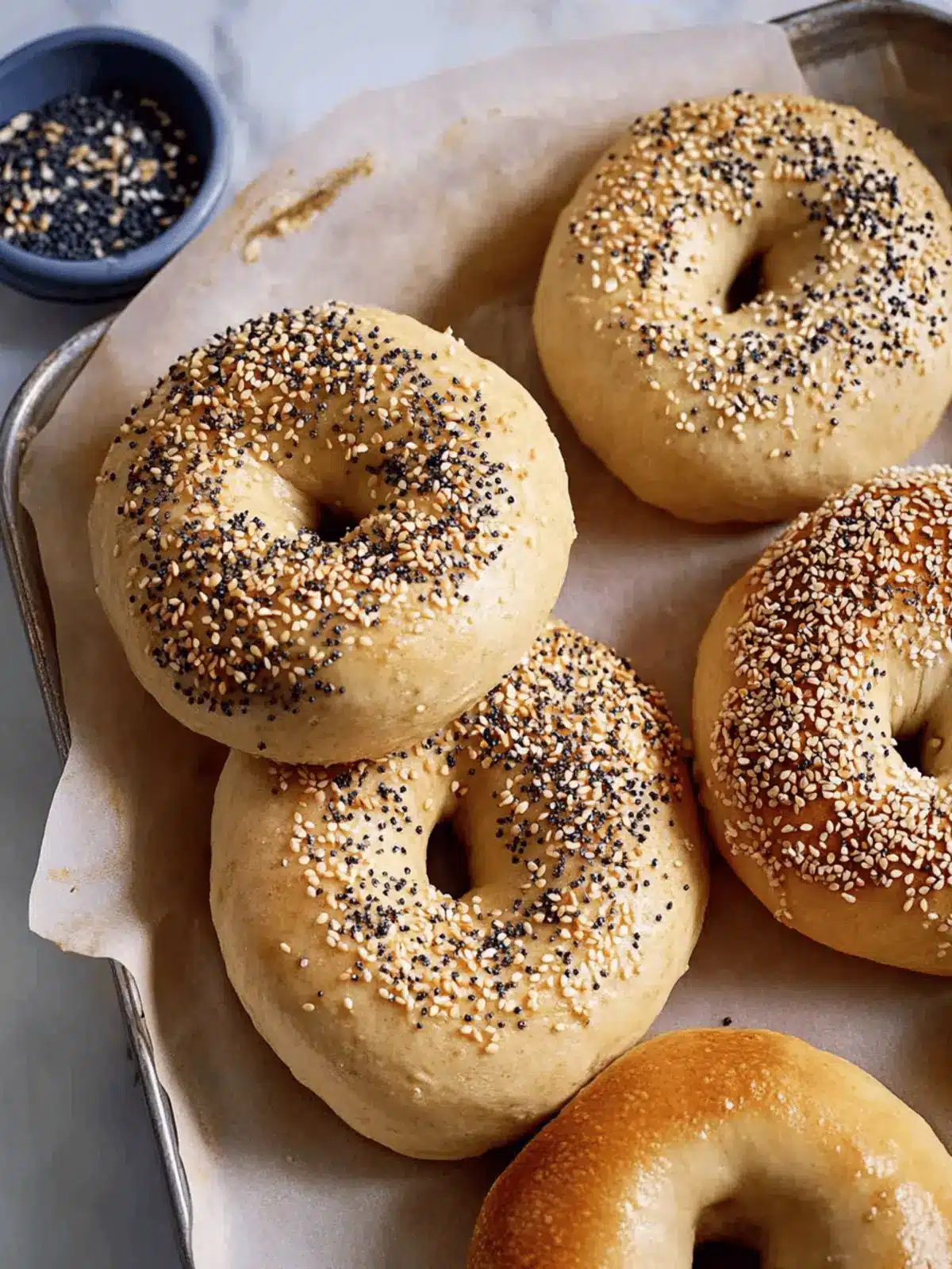 Homemade Sourdough Discard Bagels for the Ultimate Breakfast Treat 4 Sourdough Discard Bagels