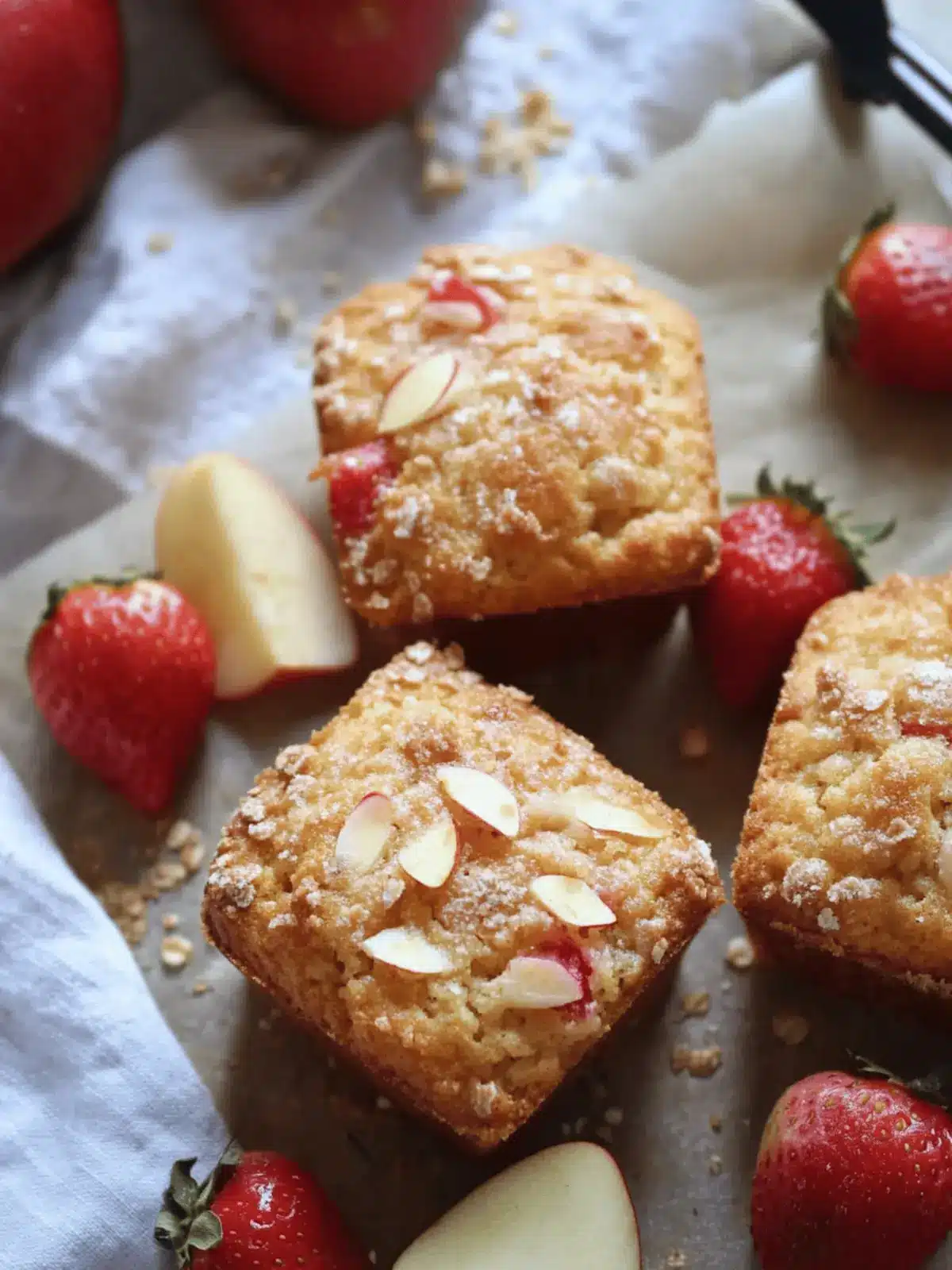 Strawberry and Apple Muffin Recipe for a Cozy Morning Treat 4 Strawberry and Apple Muffin Recipe for a Cozy Morning Treat