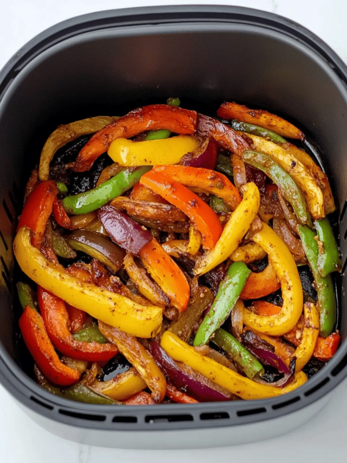 Air Fryer Fajita Veggies that Burst with Flavor in Minutes 3 Air Fryer Fajita Veggies
