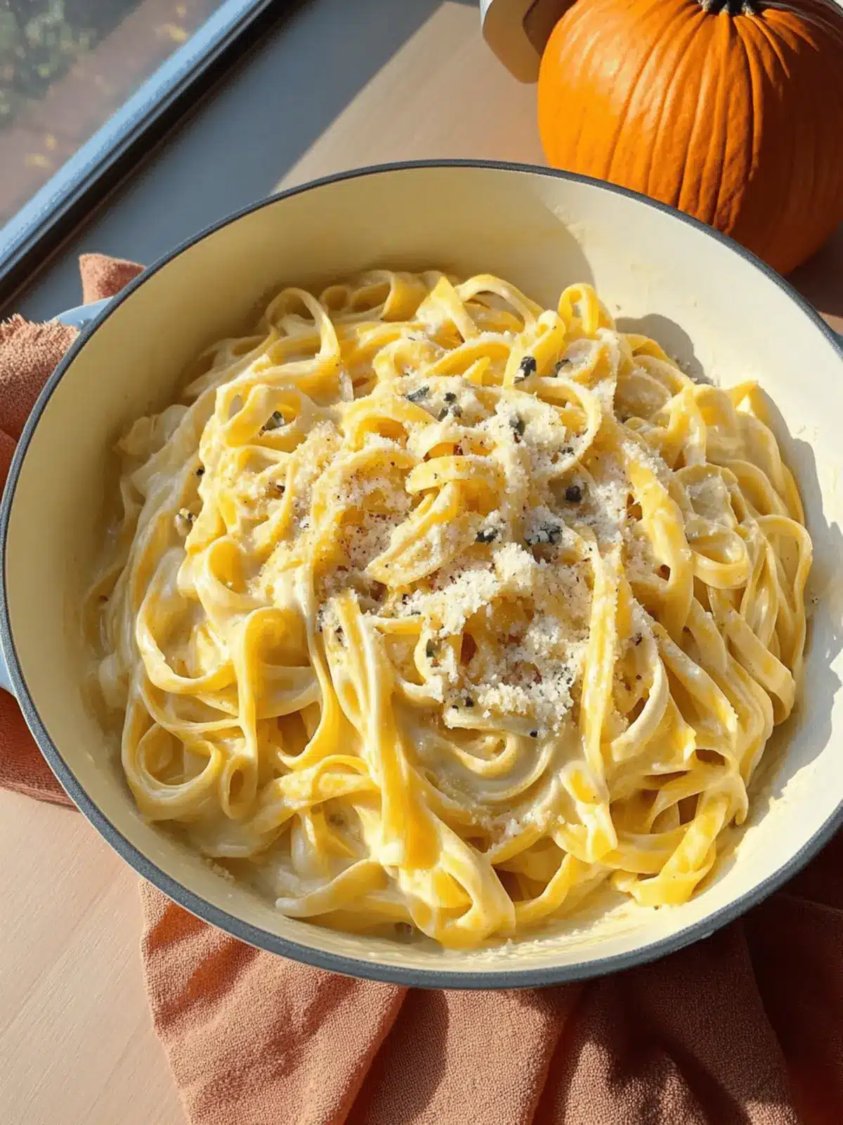 Creamy Pumpkin Alfredo: Your New Fall Comfort Food Delight 3 Pumpkin Alfredo