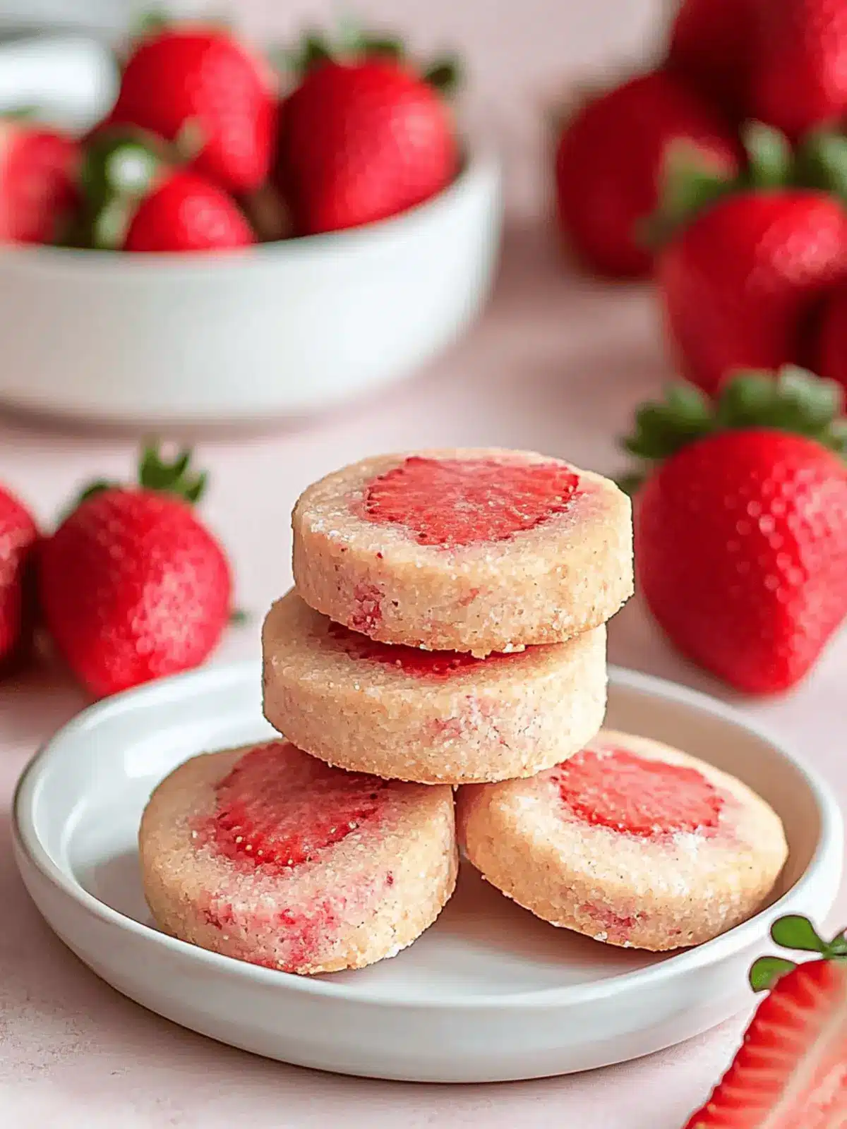Decadent Strawberry Shortbread Cookies You ll Love to Bake 2 Strawberry Shortbread Cookies