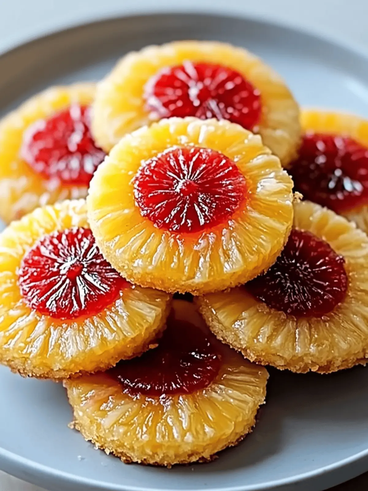 Pineapple Upside-Down Cookies You'll Love to Bake Today 4 Pineapple Upside-Down Cookies You'll Love to Bake Today