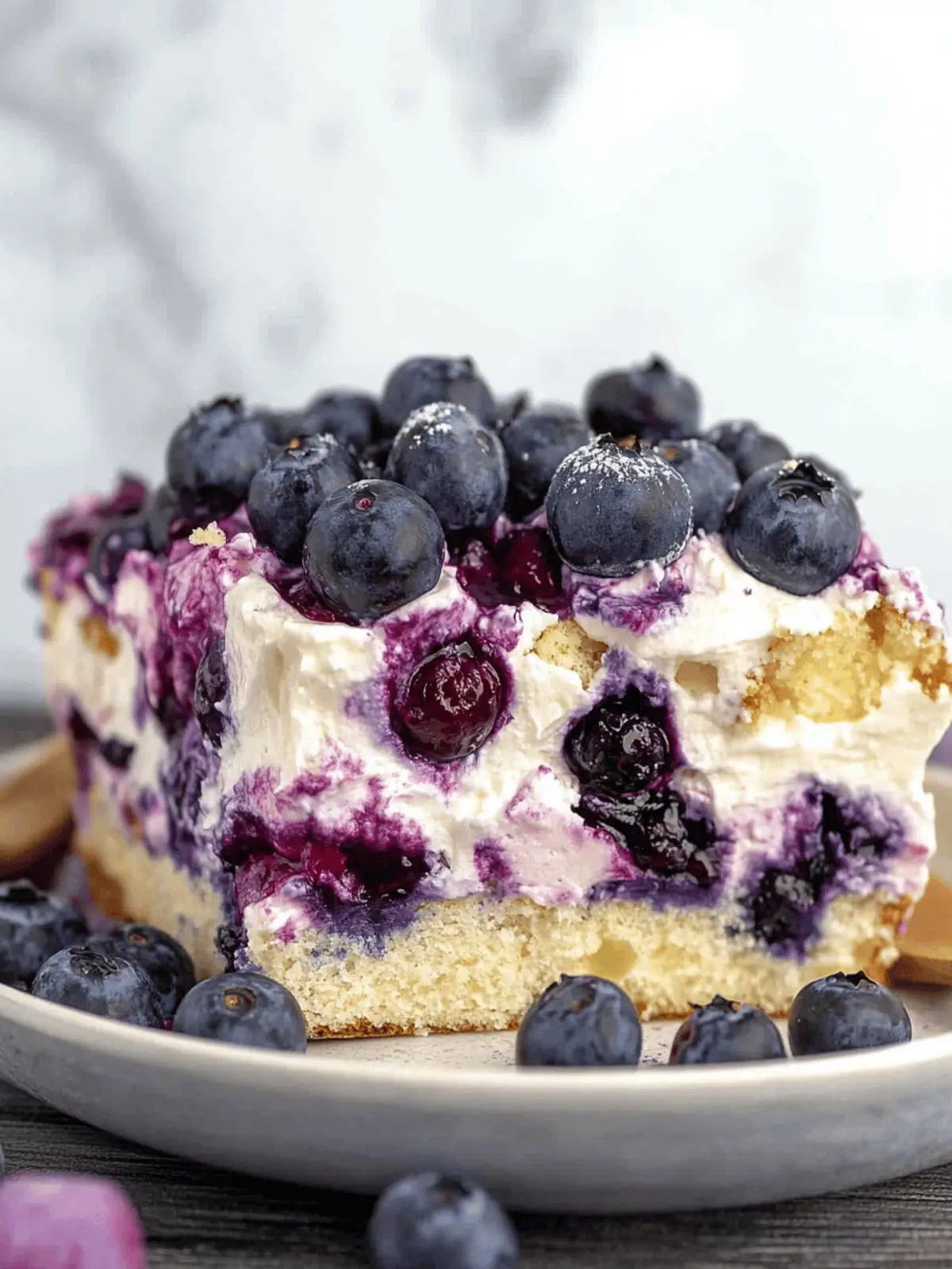 Blueberry Heaven on Earth Cake: Your No-Bake Dream Delight 3 Blueberry Heaven on Earth Cake: Your No-Bake Dream Delight