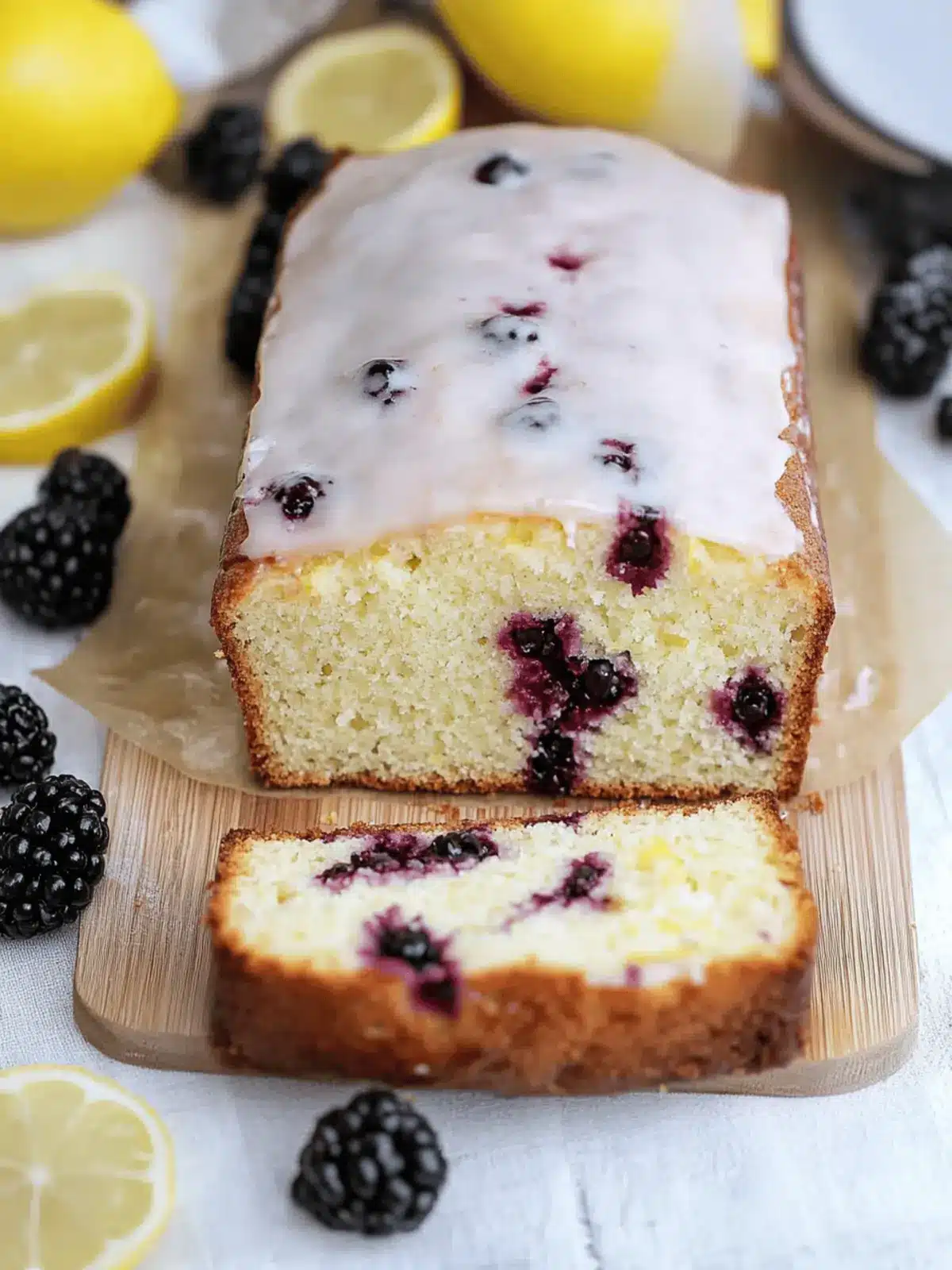 Lemon Blackberry Loaf: A Bright Bake Everyone Will Love 2 Lemon Blackberry Loaf