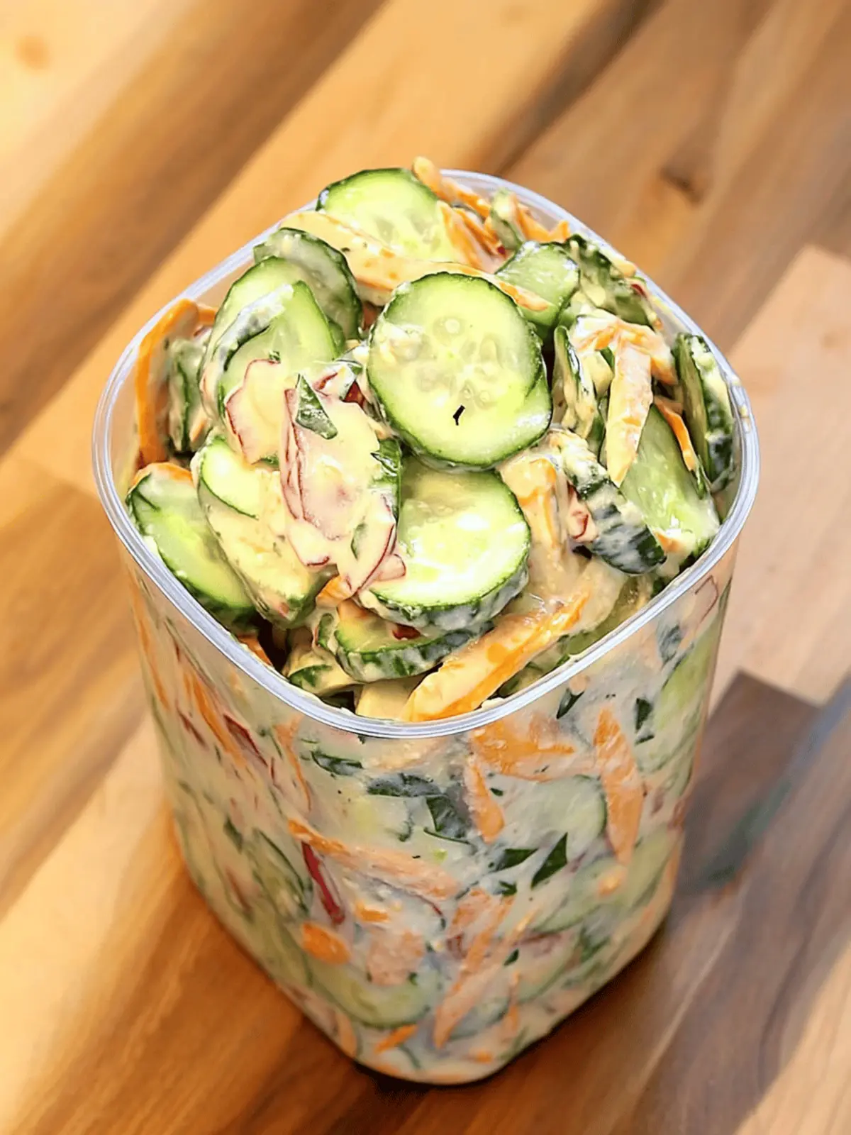 Creamy Asian Cucumber Salad: A Refreshing Vegan Delight 2 Creamy Asian Cucumber Salad