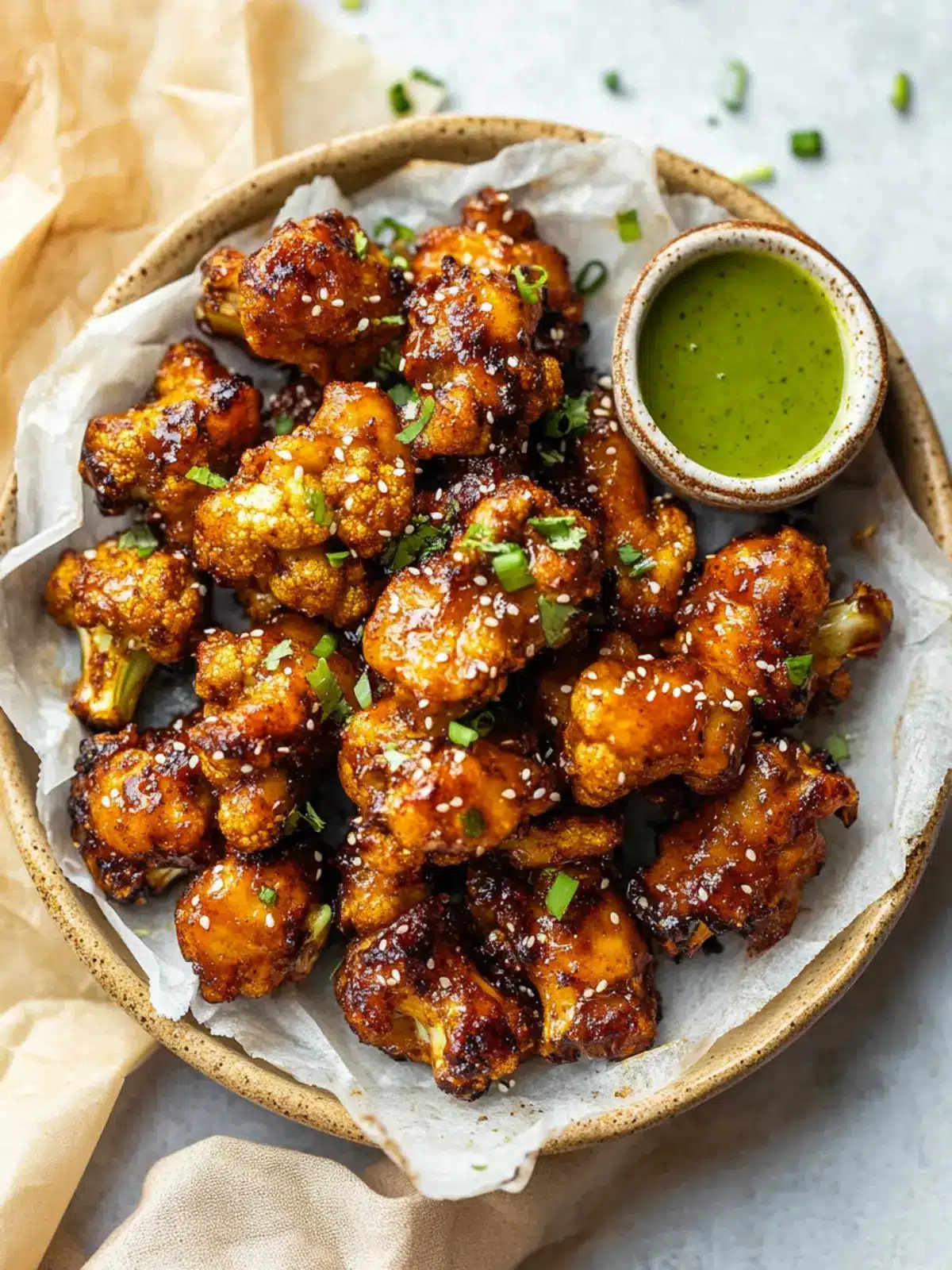 Baked Mango-Tamarind Cauliflower Wings That Wow Your Tastebuds 3 Baked Mango-Tamarind Cauliflower Wings