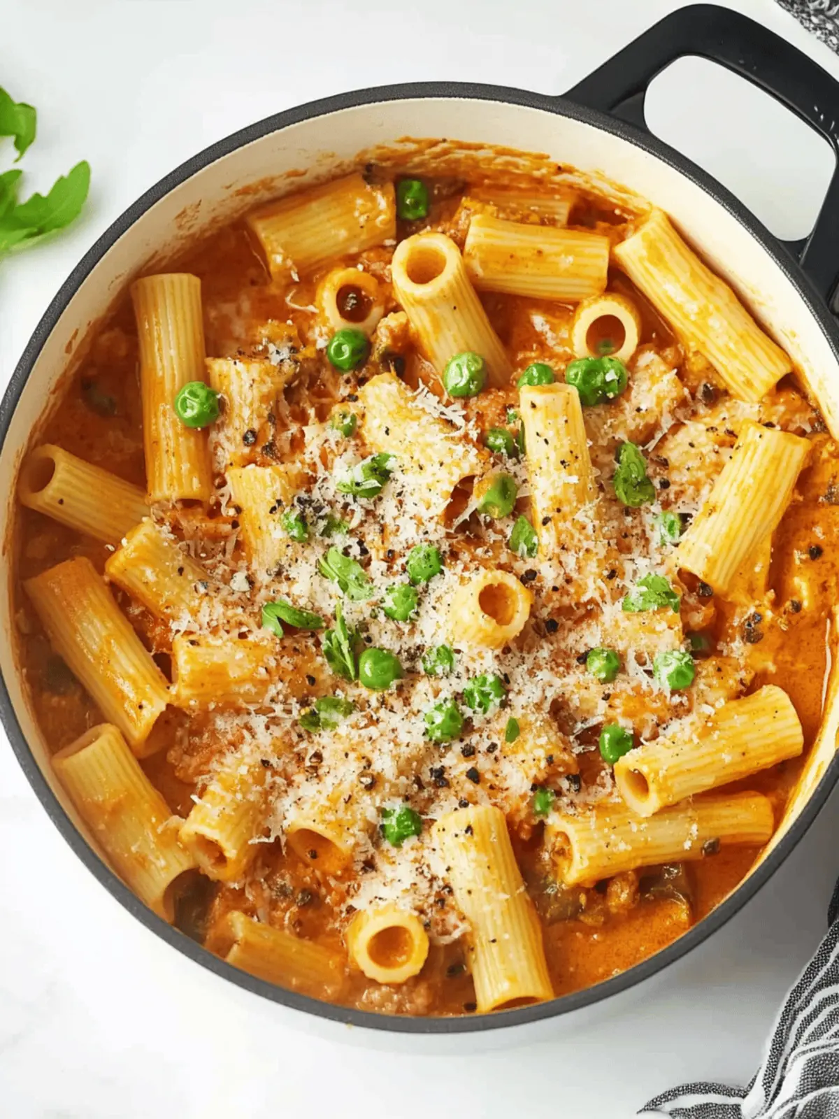 One Pot Spicy Rigatoni: Quick Comfort in Every Bite 3 One Pot Spicy Rigatoni