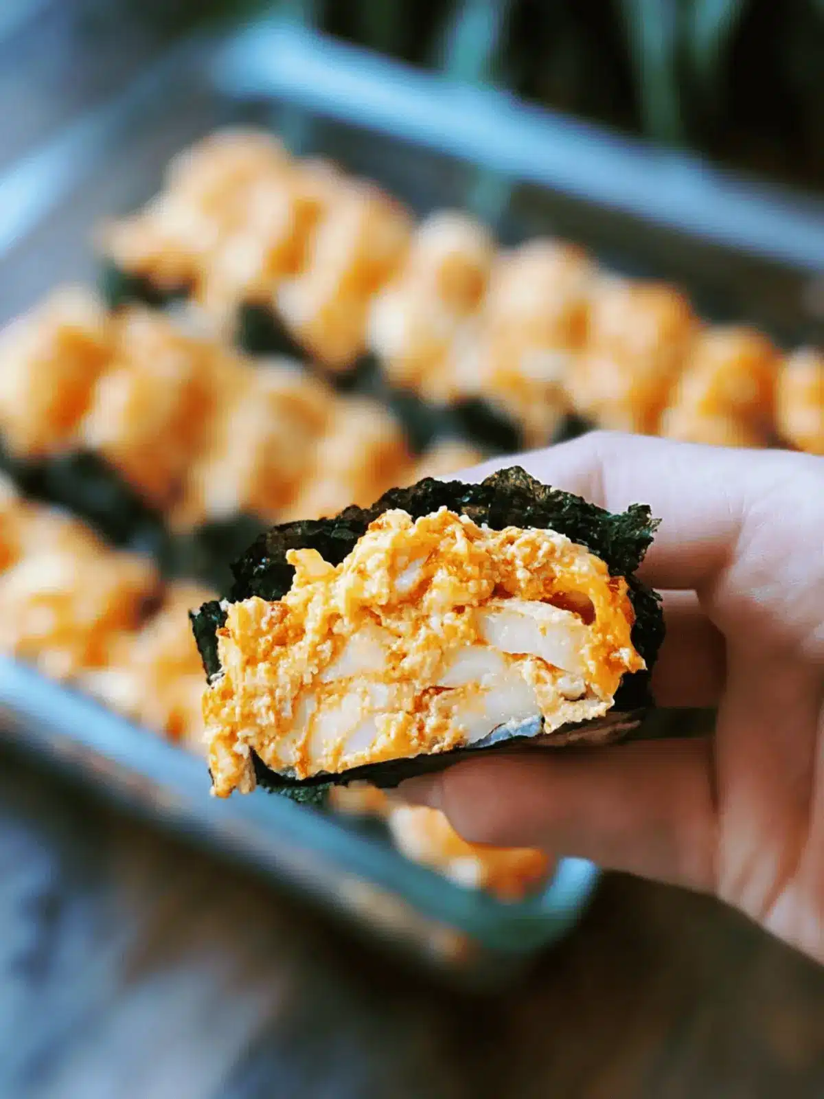 Spicy Tuna & Creamy Crab Sushi Bake for Easy Family Fun 3 Spicy Tuna & Creamy Crab Sushi Bake