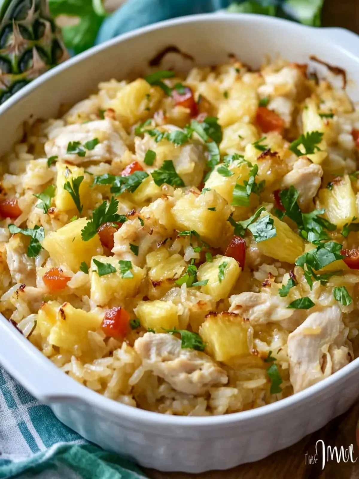 Aloha Pineapple Chicken Rice Casserole for a Tropical Feast 2 Aloha Pineapple Chicken Rice Casserole
