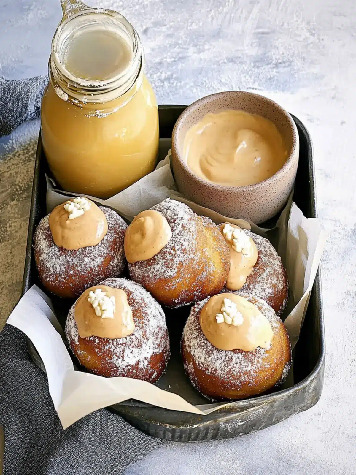 Peanut Butter Cream Filled Doughnuts for Ultimate Comfort Food 2 Peanut Butter Cream Filled Doughnuts