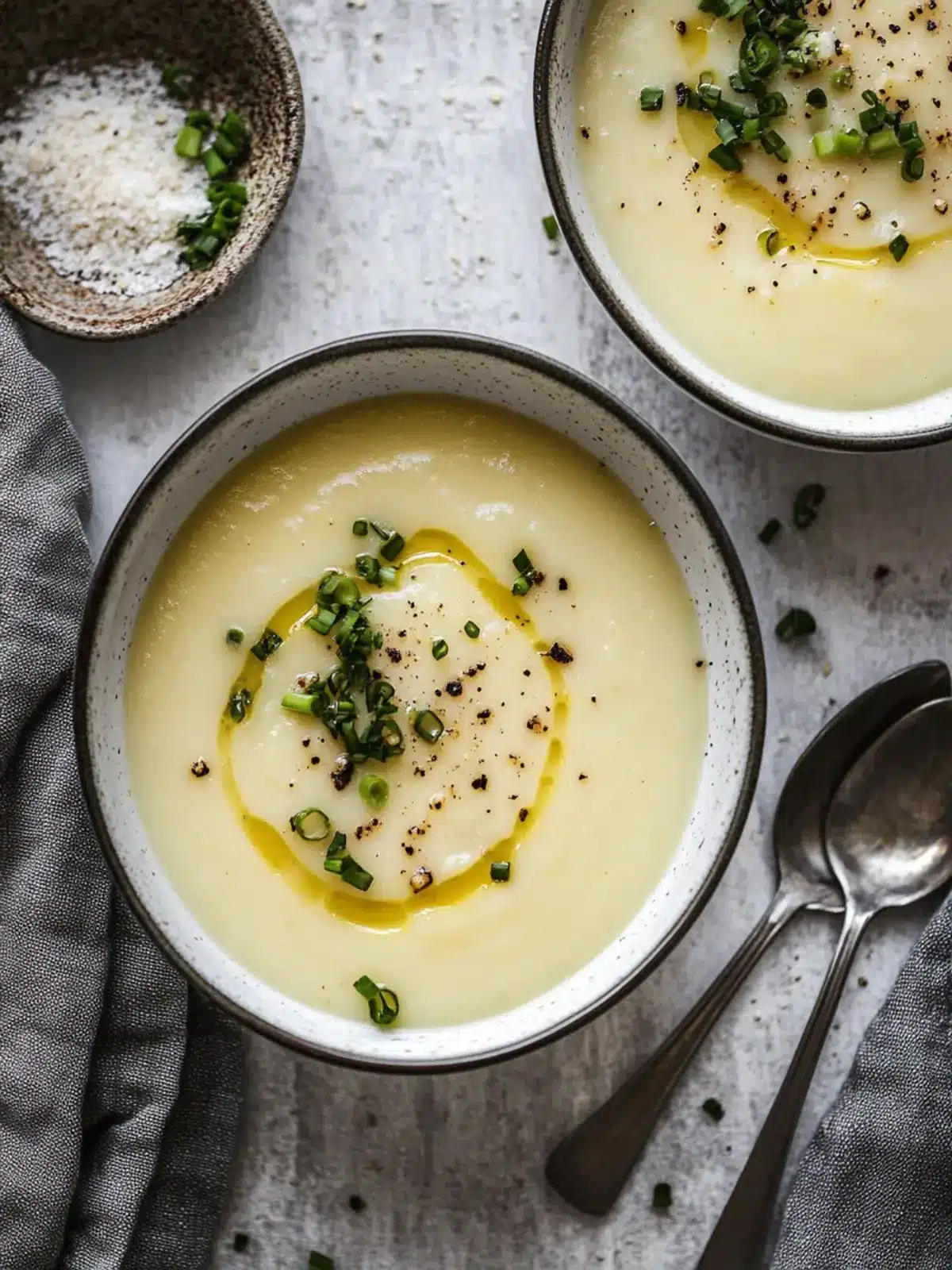 Creamy Potato Leek Soup to Warm Your Soul and Satisfy 3 Potato Leek Soup