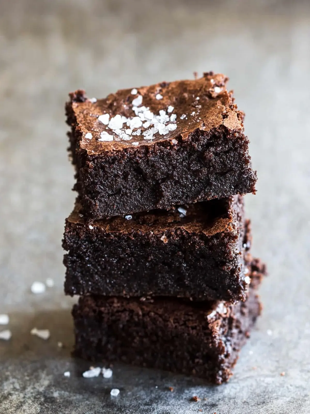 Fudgy Sea Salt Brownies That Melt in Your Mouth Every Time 4 Fudgy Sea Salt Brownies