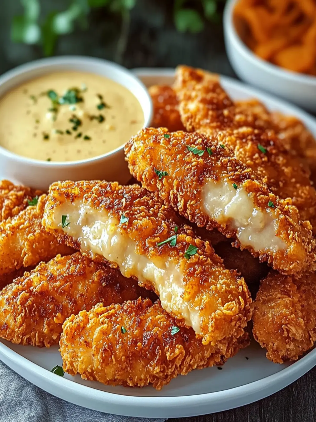 Crispy Crack Chicken Tenders That You'll Crave Forever 3 Crack Chicken Tenders
