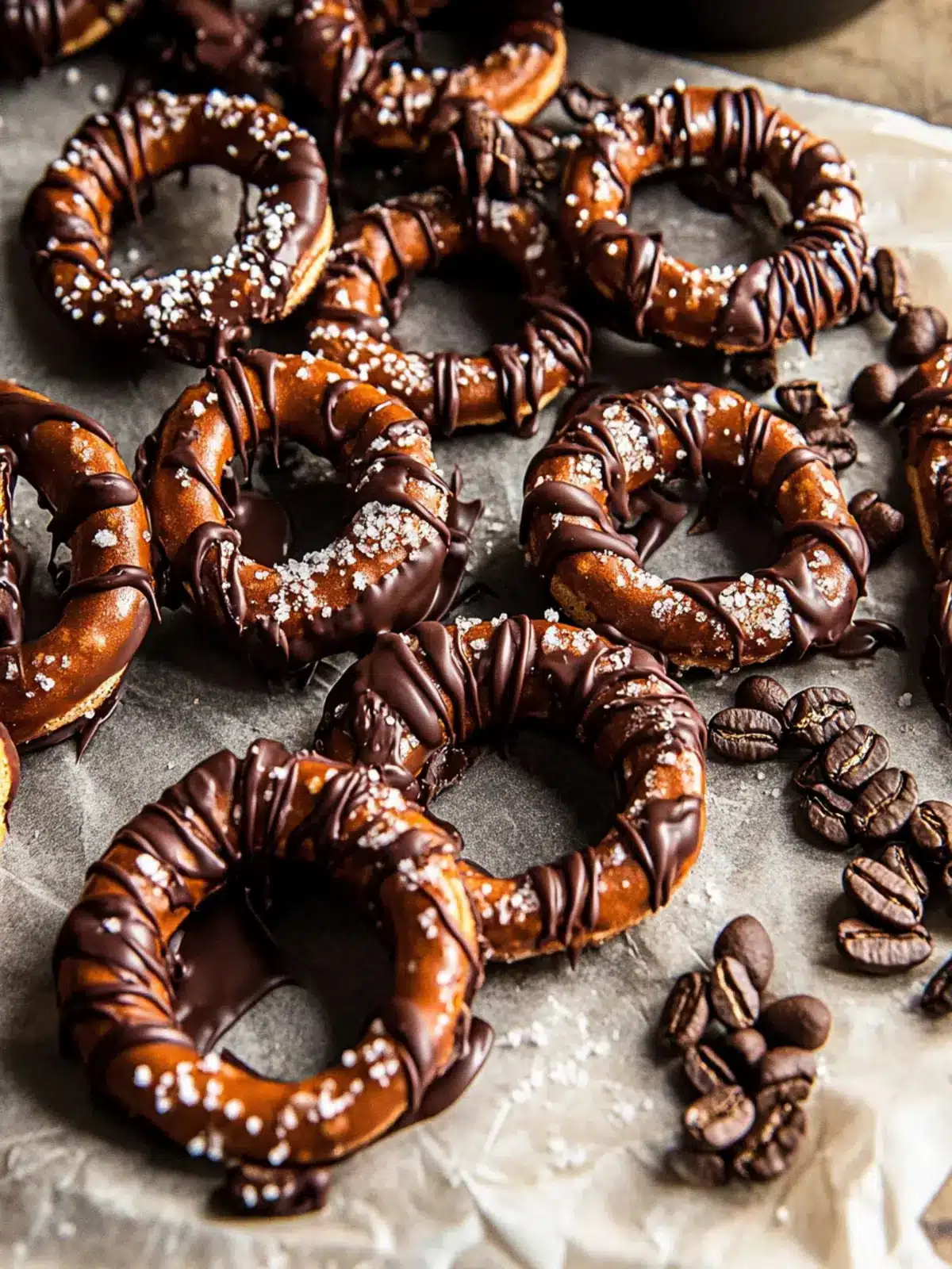 Chocolate Covered Espresso Spiced Pretzels for Snack Bliss 3 Chocolate Covered Espresso Spiced Pretzels