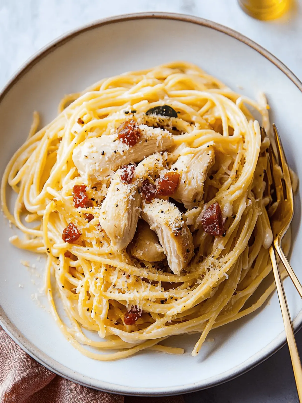 Best-Ever Chicken Carbonara: Quick Comfort Food Delight 4 Best-Ever Chicken Carbonara