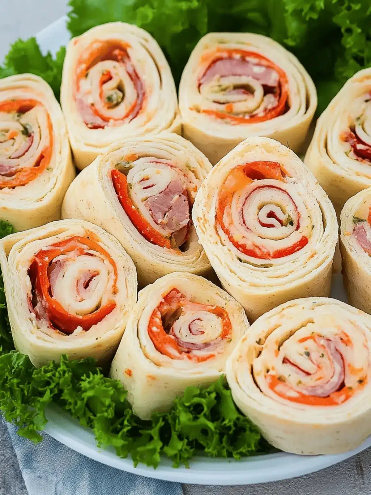 Delicious Italian Pinwheels: Easy Wholesome Appetizers at Home 2 Italian Pinwheels
