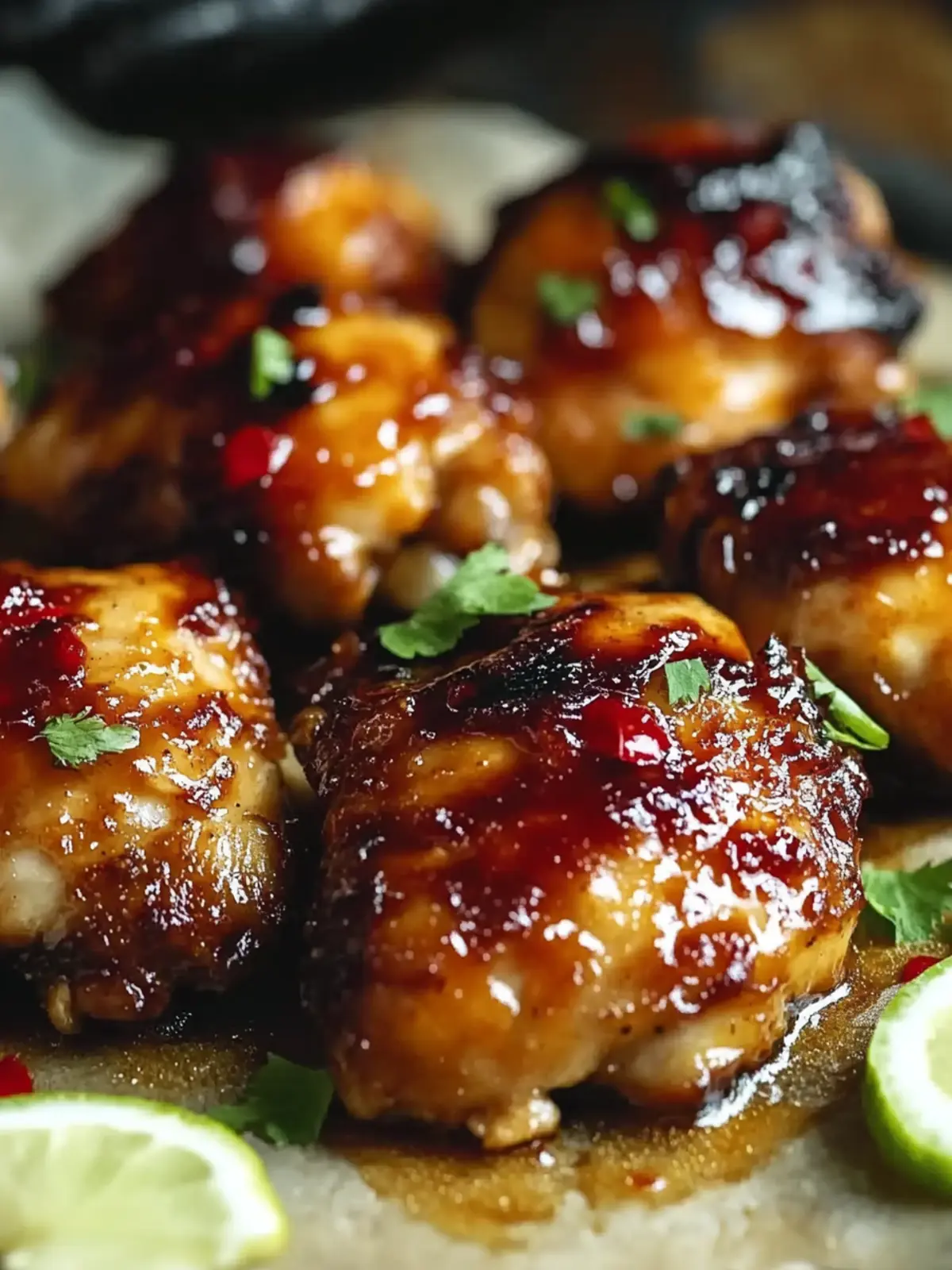 Sticky Sweet Chili Chicken Thighs for Flavor-Packed Evenings 4 Sticky Sweet Chili Chicken Thighs
