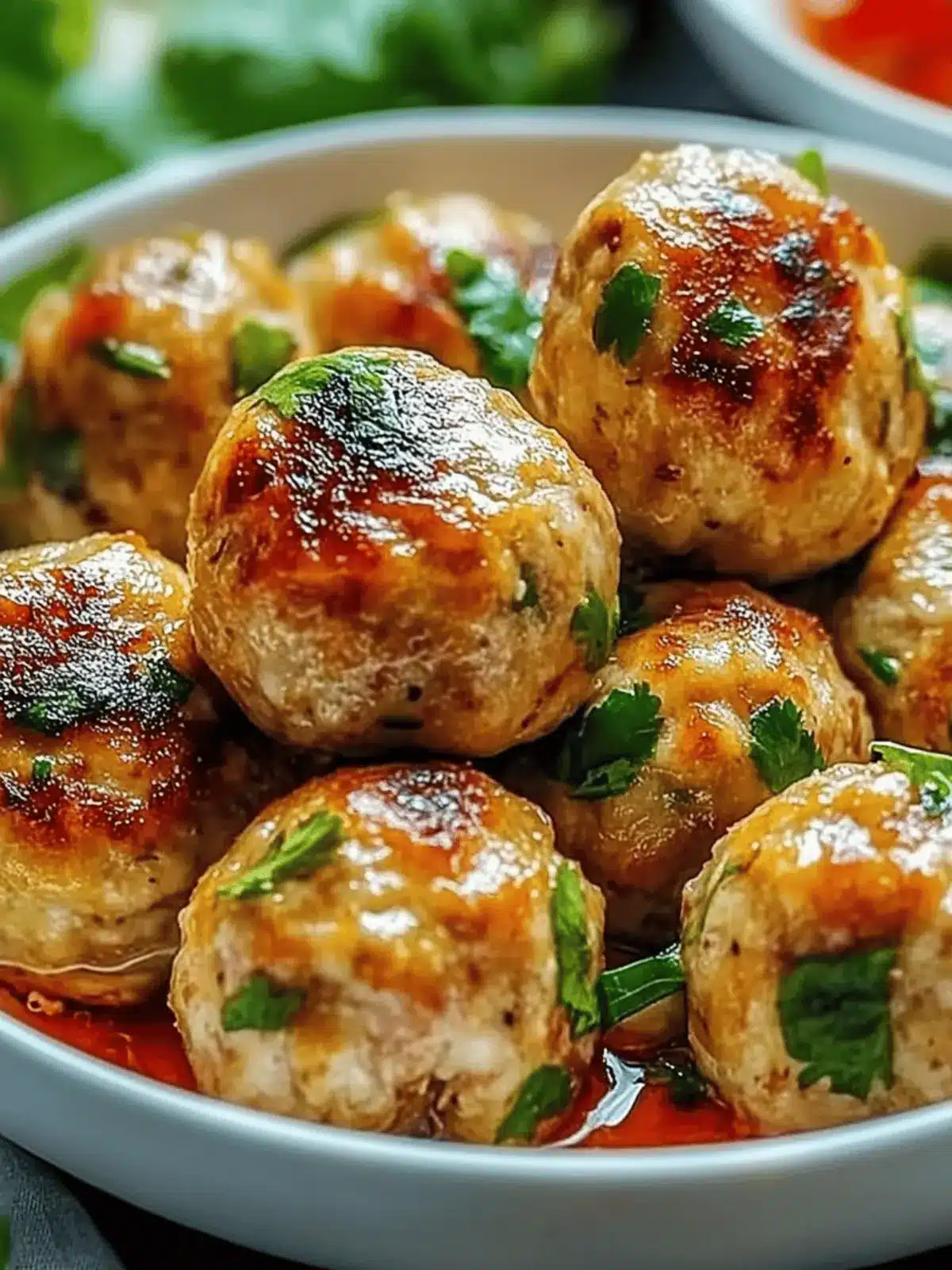 Savory Easy Thai Baked Chicken Meatballs for Family Fun 3 Easy Thai Baked Chicken Meatballs