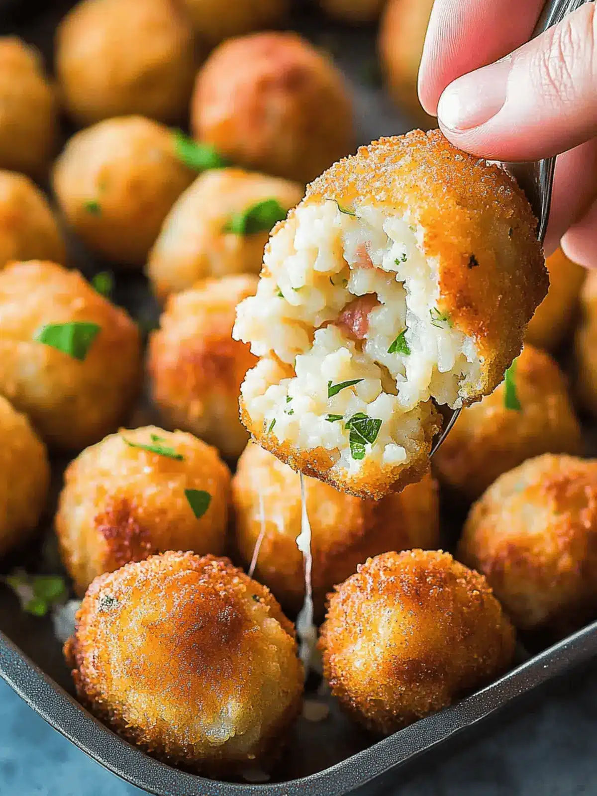 Cheesy Italian Arancini Balls You'll Crave Every Time 2 Cheesy Italian Arancini Balls