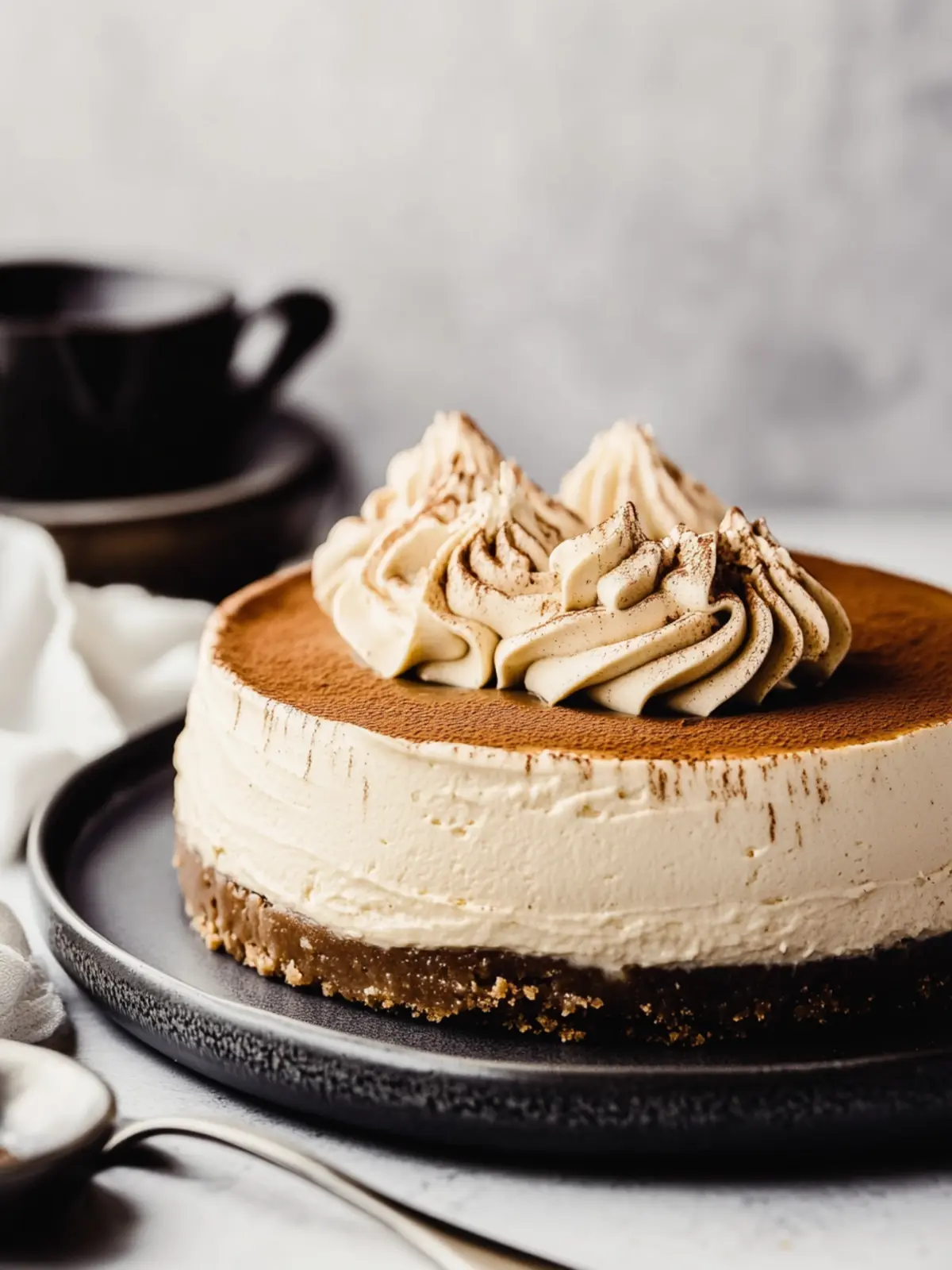Irresistible Coffee Cheesecake with Oreo Crust Delight 4 Coffee Cheesecake