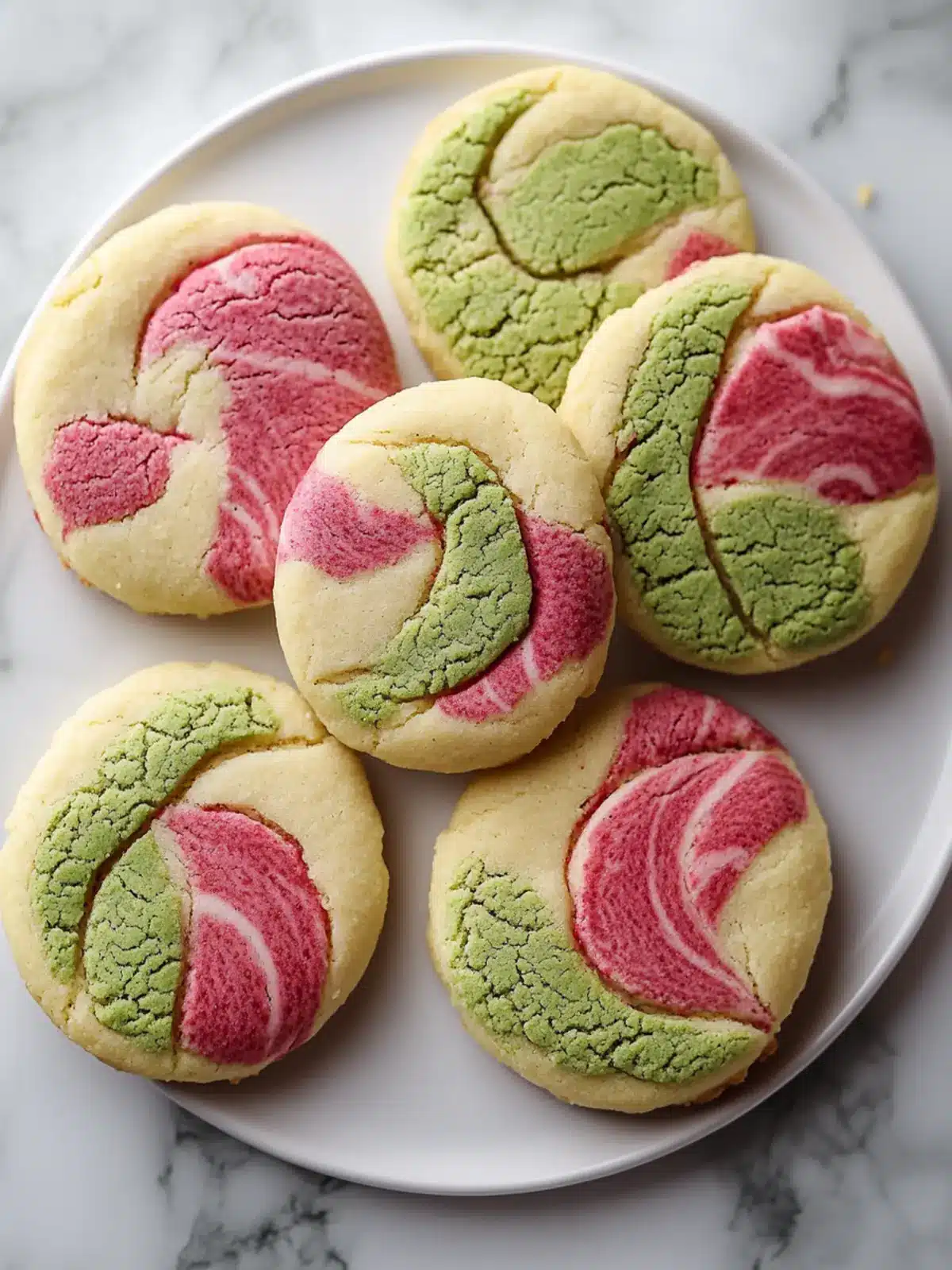 Delicious Strawberry Matcha Marble Cookies Recipe You ll Love 2 Delicious Strawberry Matcha Marble Cookies Recipe