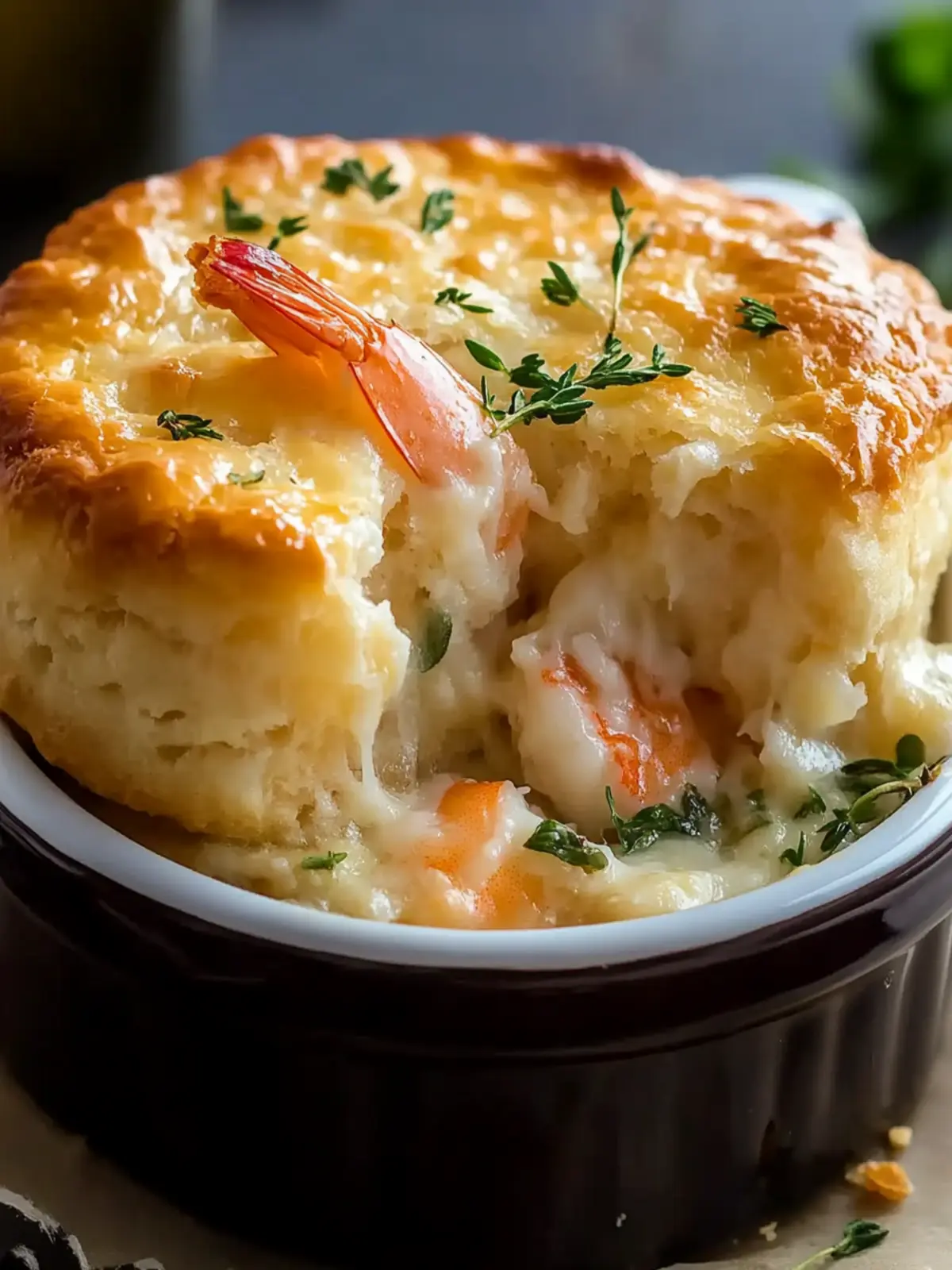 Cheddar Bay Biscuit Seafood Pot Pie for Ultimate Comfort 3 Cheddar Bay Biscuit Seafood Pot Pie
