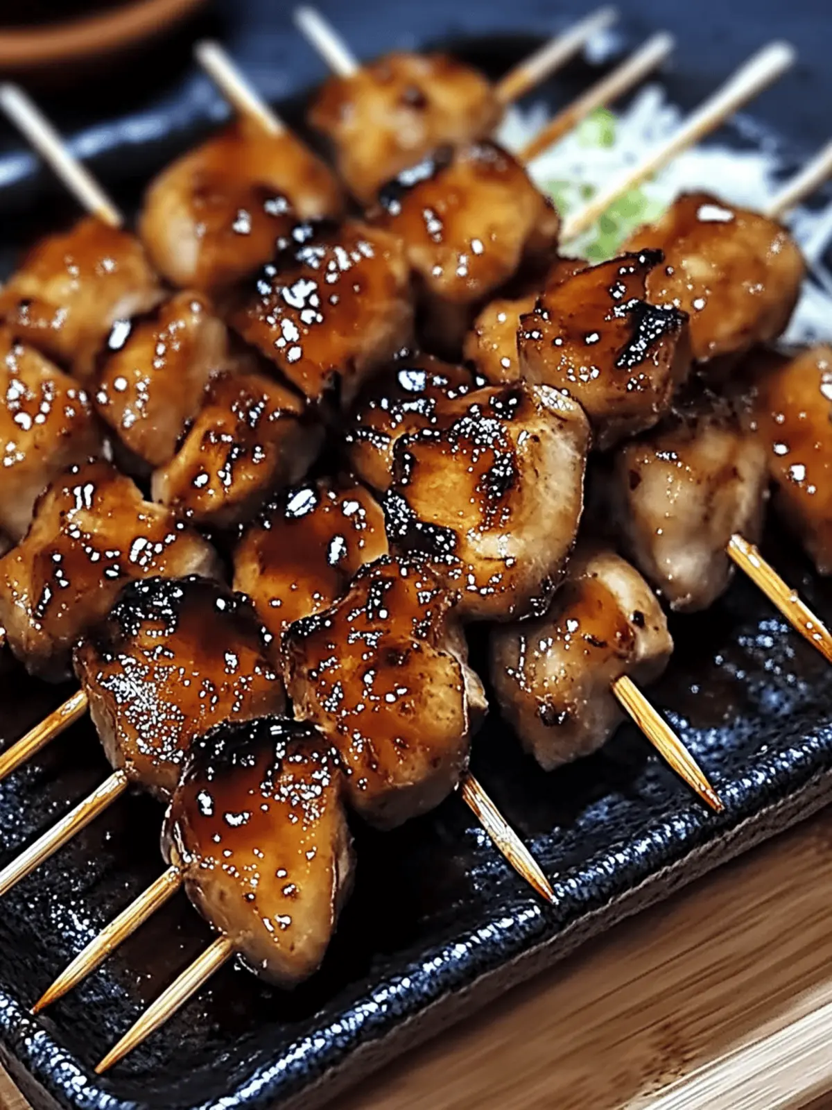Savor the Flavor: Easy Japanese Chicken Yakitori Recipe 4 Japanese Chicken Yakitori