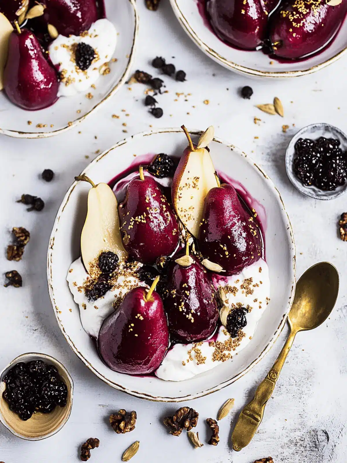 Deliciously Elegant Red Wine Poached Pears Recipe You ll Love 2 Red Wine Poached Pears